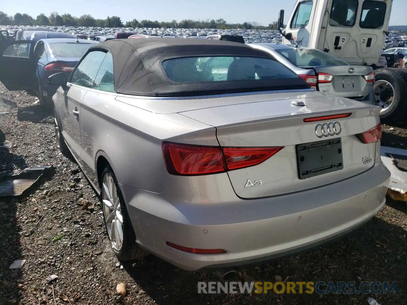 3 Photograph of a damaged car WAU3FLFF2F1086842 AUDI A3 2021