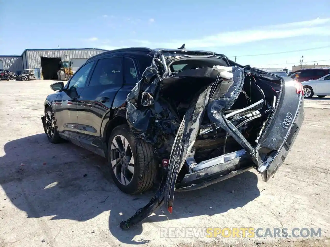 3 Photograph of a damaged car WA1AABGE0NB013447 AUDI A3 2022