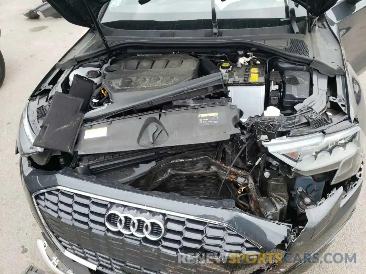 7 Фотография поврежденного автомобиля WAUAUDGY4NA029687 AUDI A3 2022