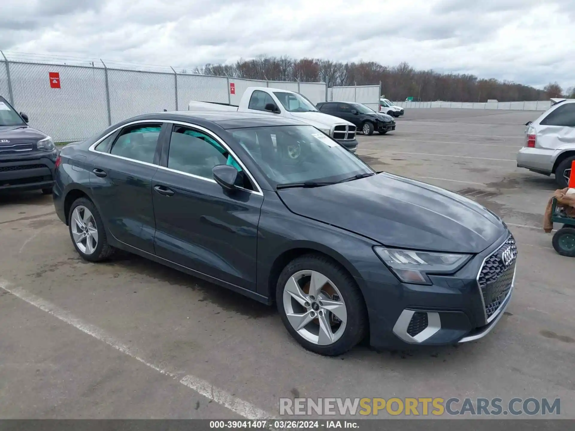 1 Photograph of a damaged car WAUGUDGYXNA062333 AUDI A3 2022