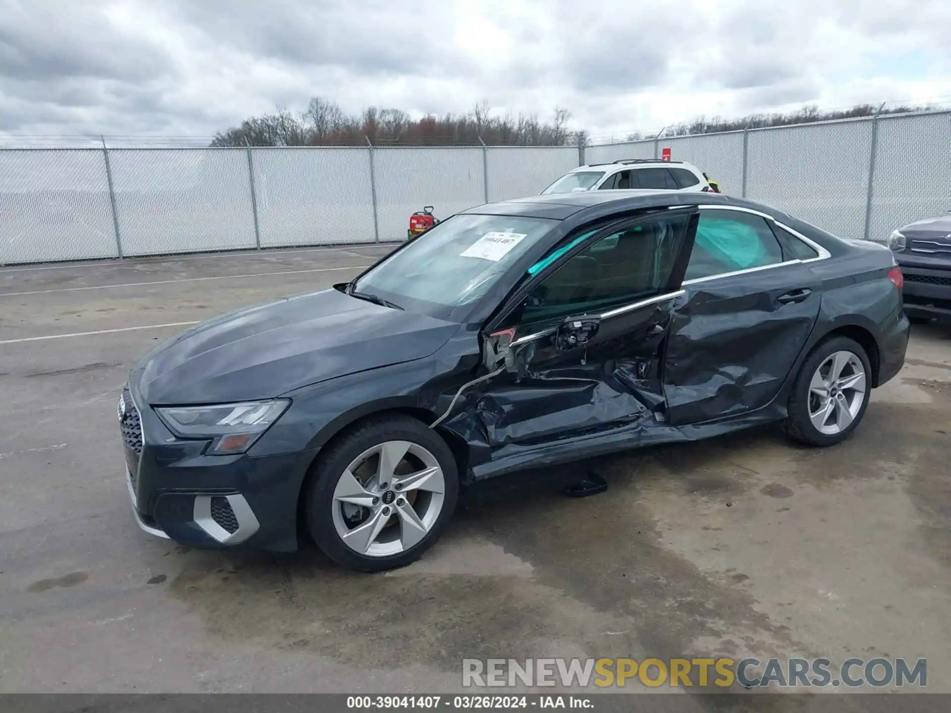 2 Photograph of a damaged car WAUGUDGYXNA062333 AUDI A3 2022