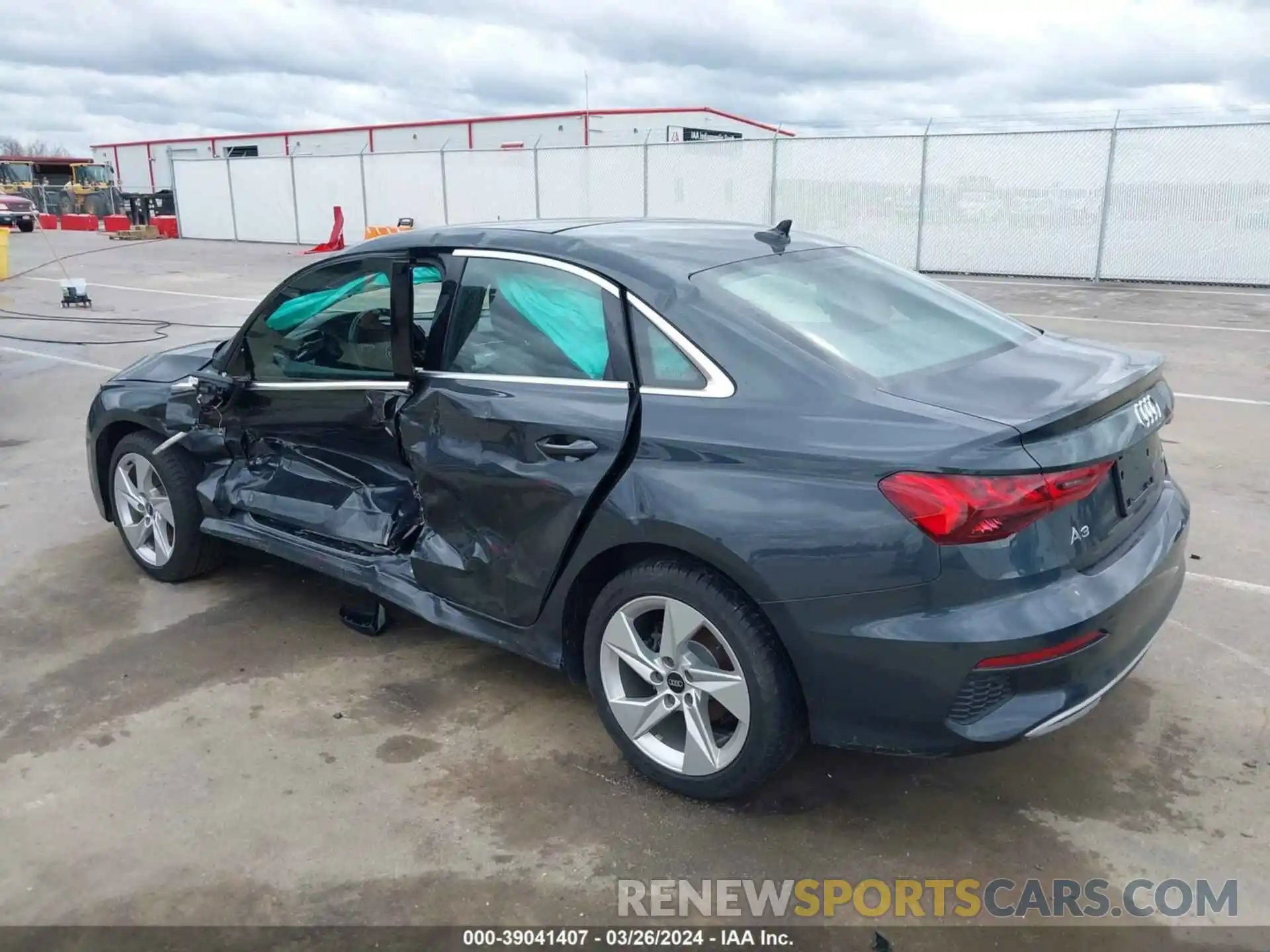 3 Photograph of a damaged car WAUGUDGYXNA062333 AUDI A3 2022