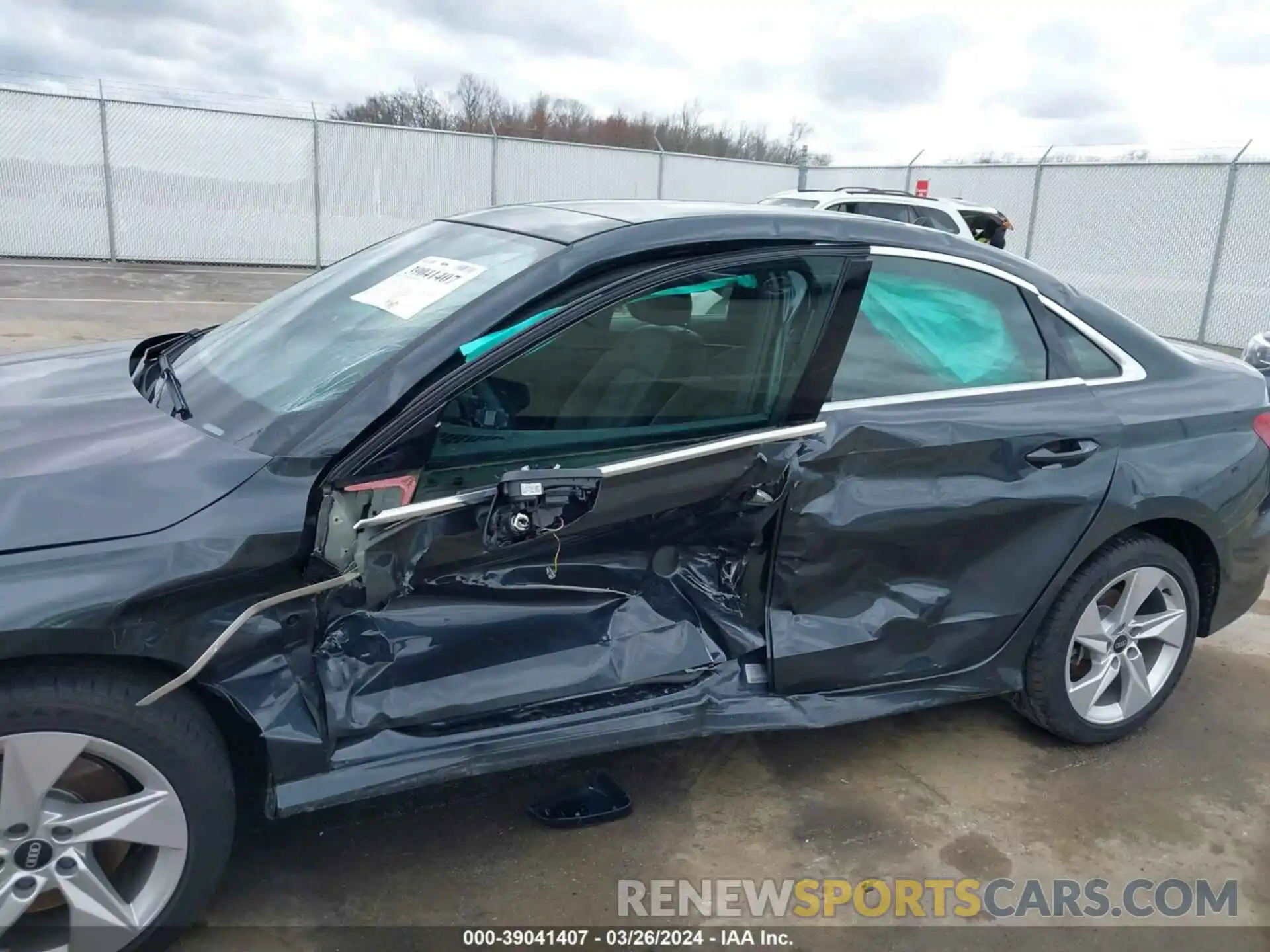 6 Photograph of a damaged car WAUGUDGYXNA062333 AUDI A3 2022