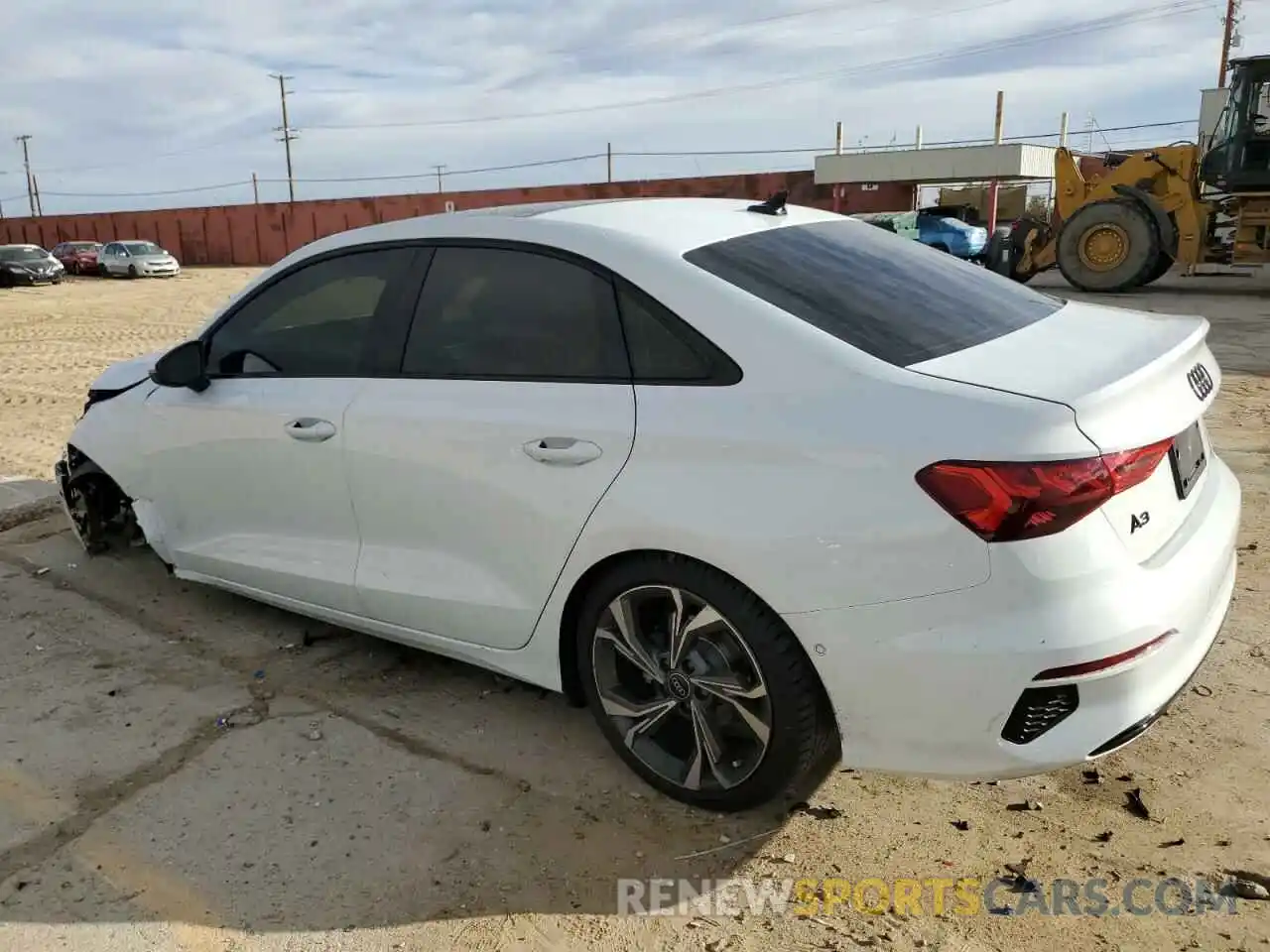 2 Photograph of a damaged car WAUAUDGY5PA110605 AUDI A3 2023