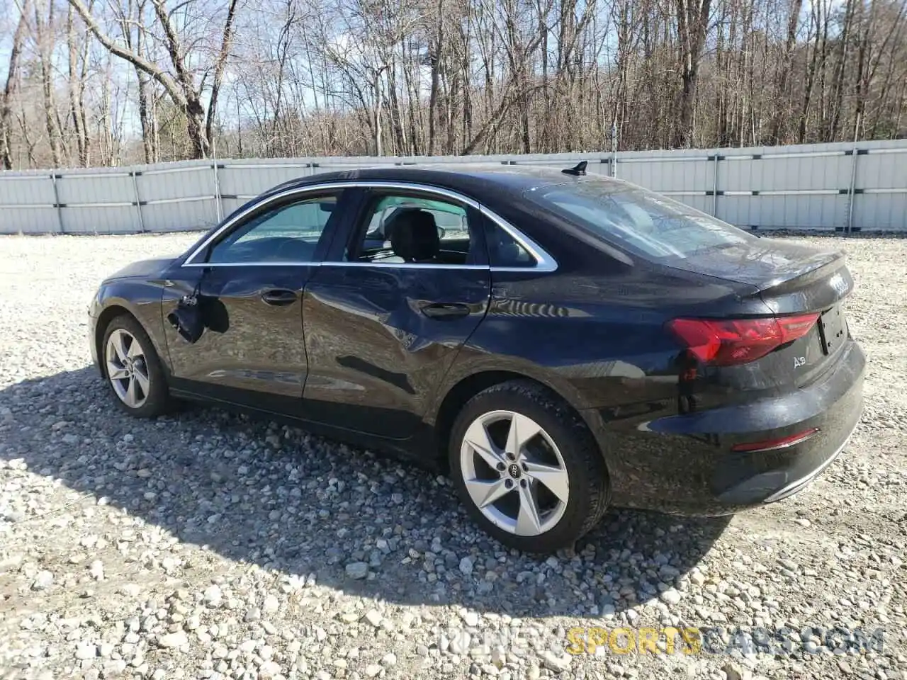 2 Photograph of a damaged car WAUAUDGYXPA104220 AUDI A3 2023