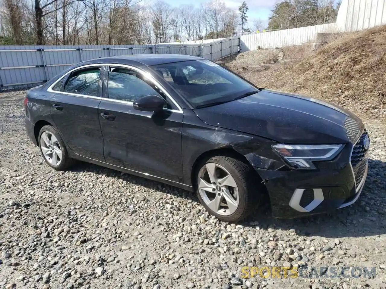 4 Photograph of a damaged car WAUAUDGYXPA104220 AUDI A3 2023