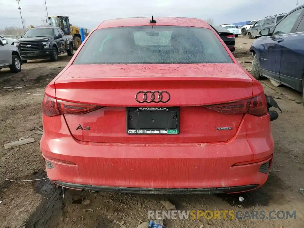 6 Фотография поврежденного автомобиля WAUGUDGY3PA049054 AUDI A3 2023