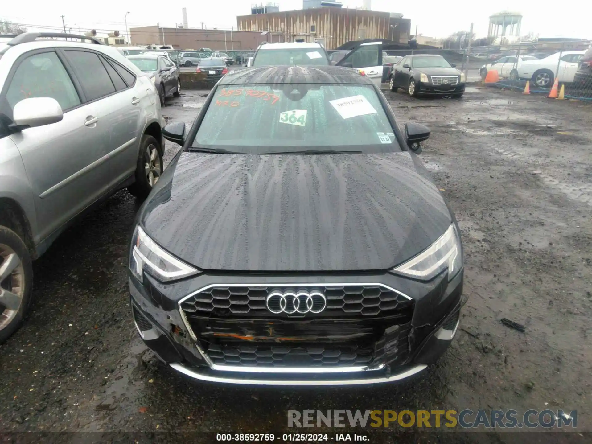 12 Фотография поврежденного автомобиля WAUGUDGY4PA024325 AUDI A3 2023