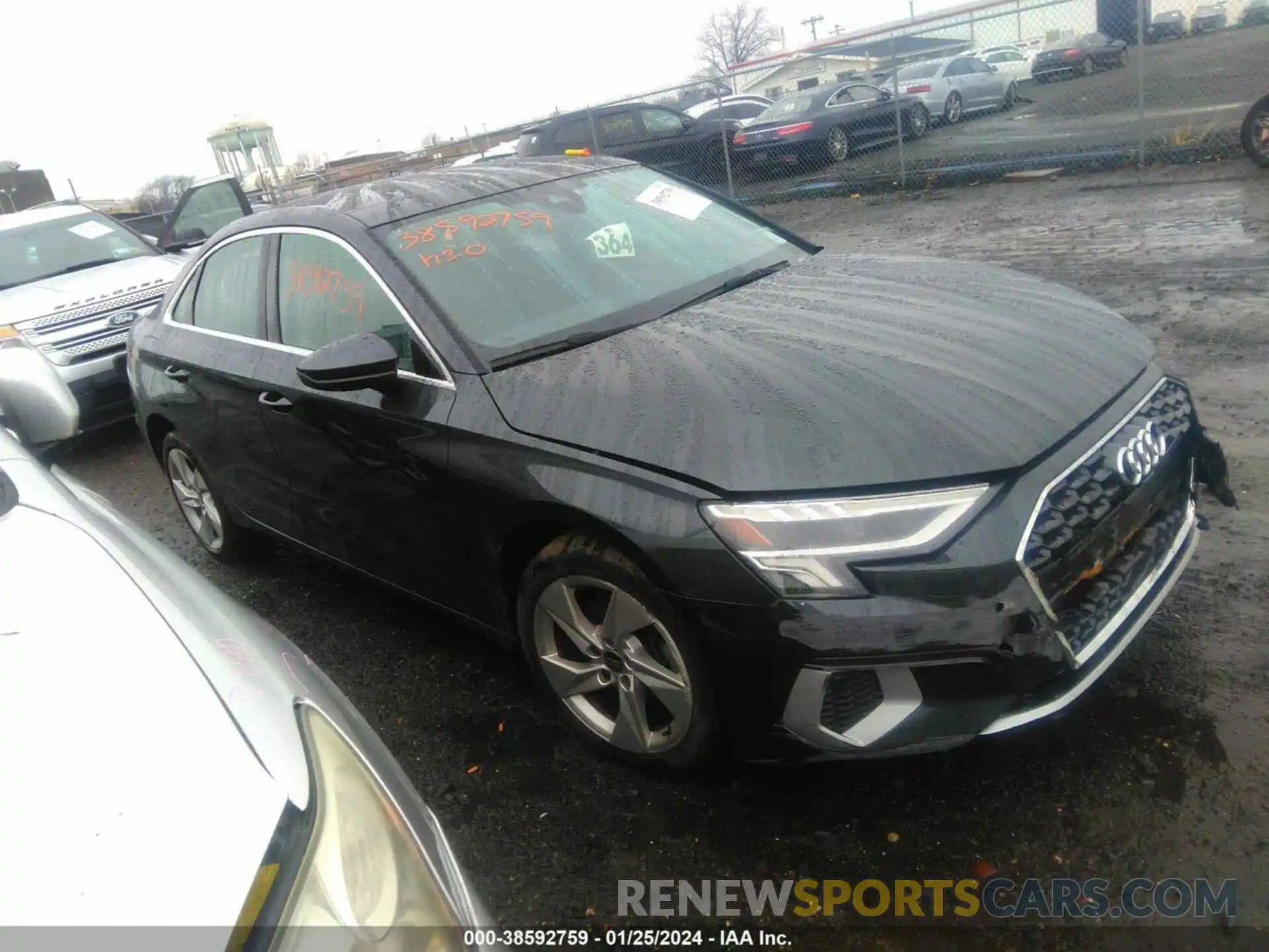 13 Photograph of a damaged car WAUGUDGY4PA024325 AUDI A3 2023