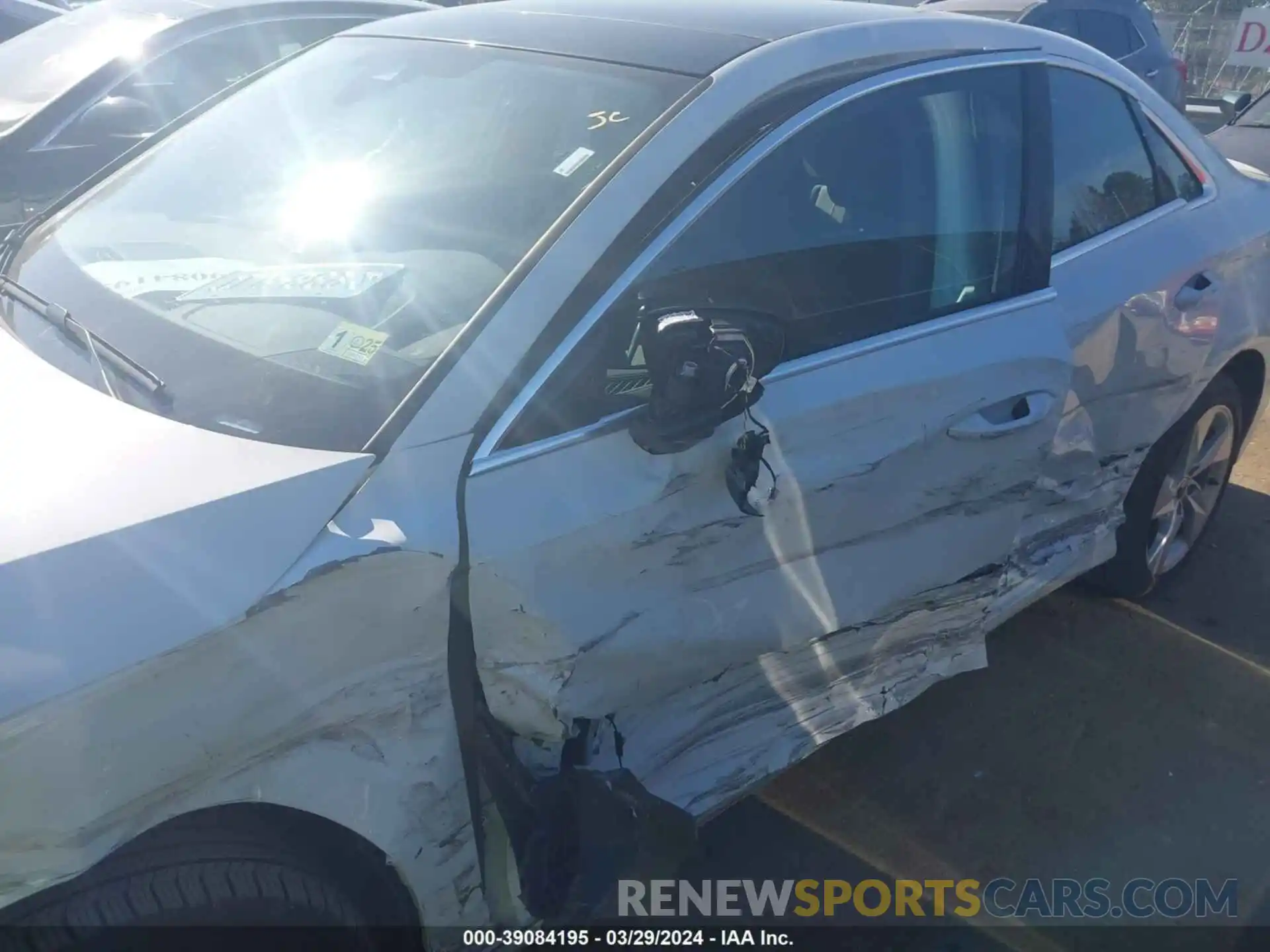 17 Photograph of a damaged car WAUAUDGY9RA064330 AUDI A3 2024