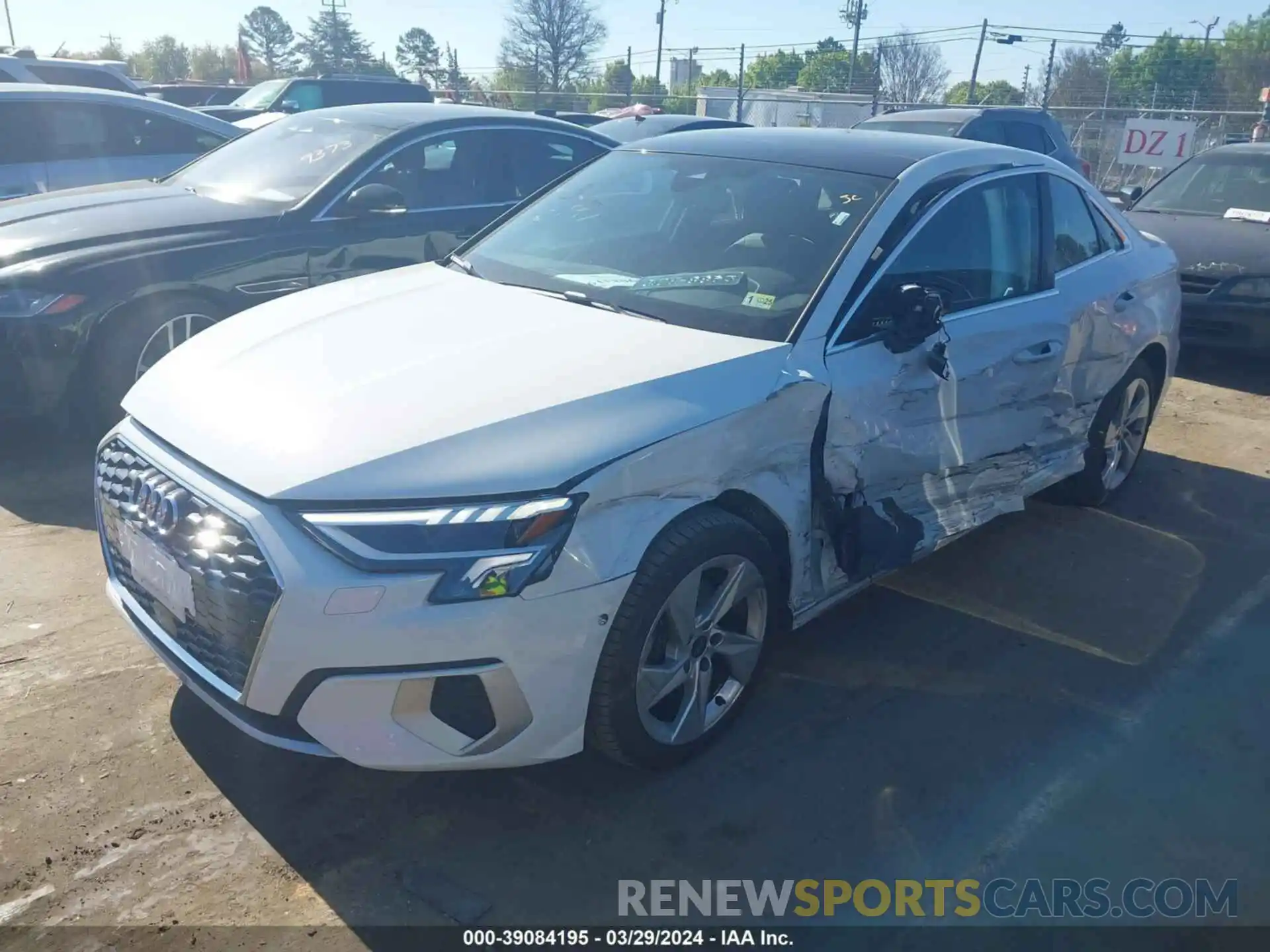 2 Photograph of a damaged car WAUAUDGY9RA064330 AUDI A3 2024