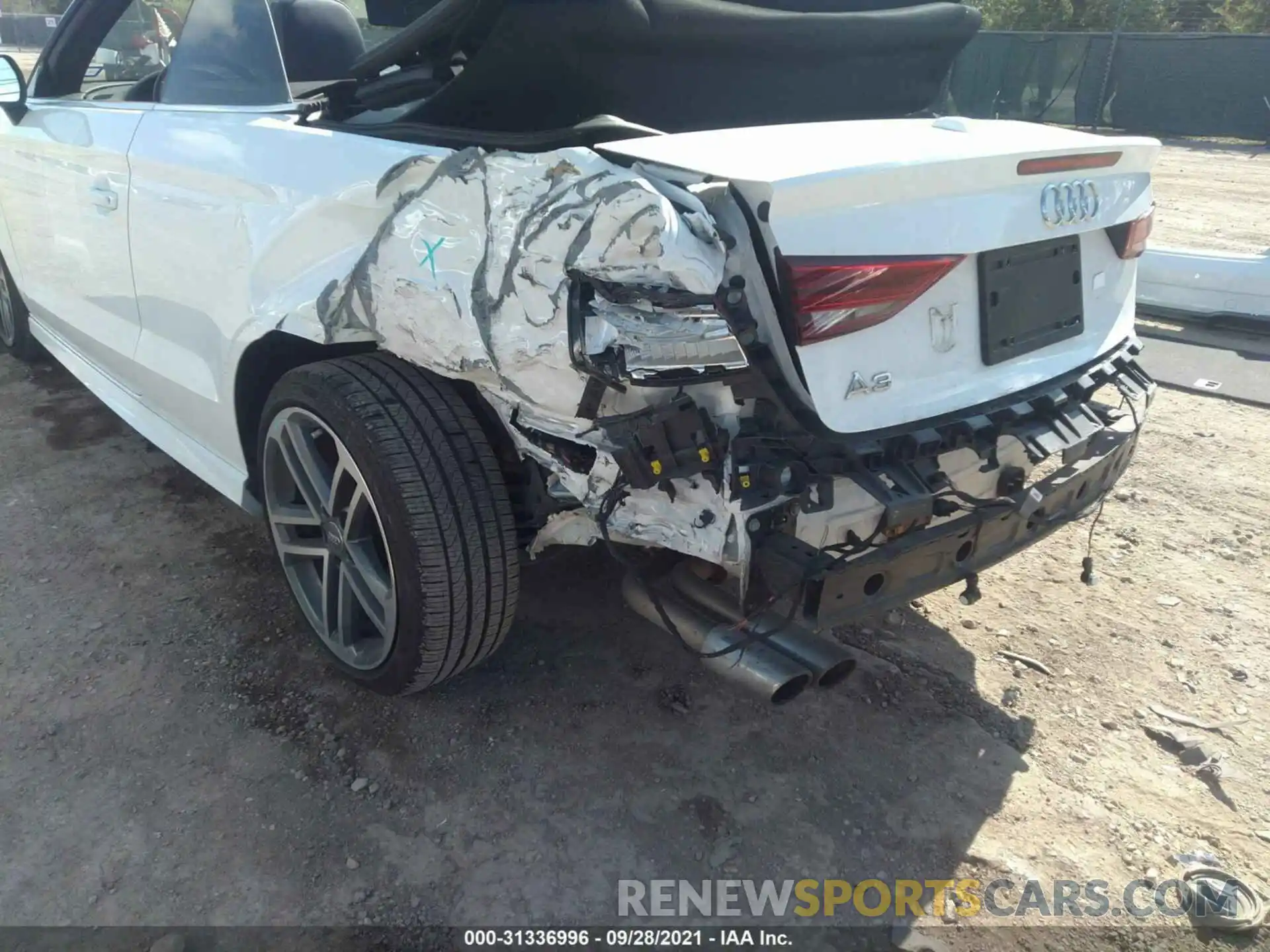 6 Photograph of a damaged car WAU5ULFFXK1030219 AUDI A3 CABRIOLET 2019