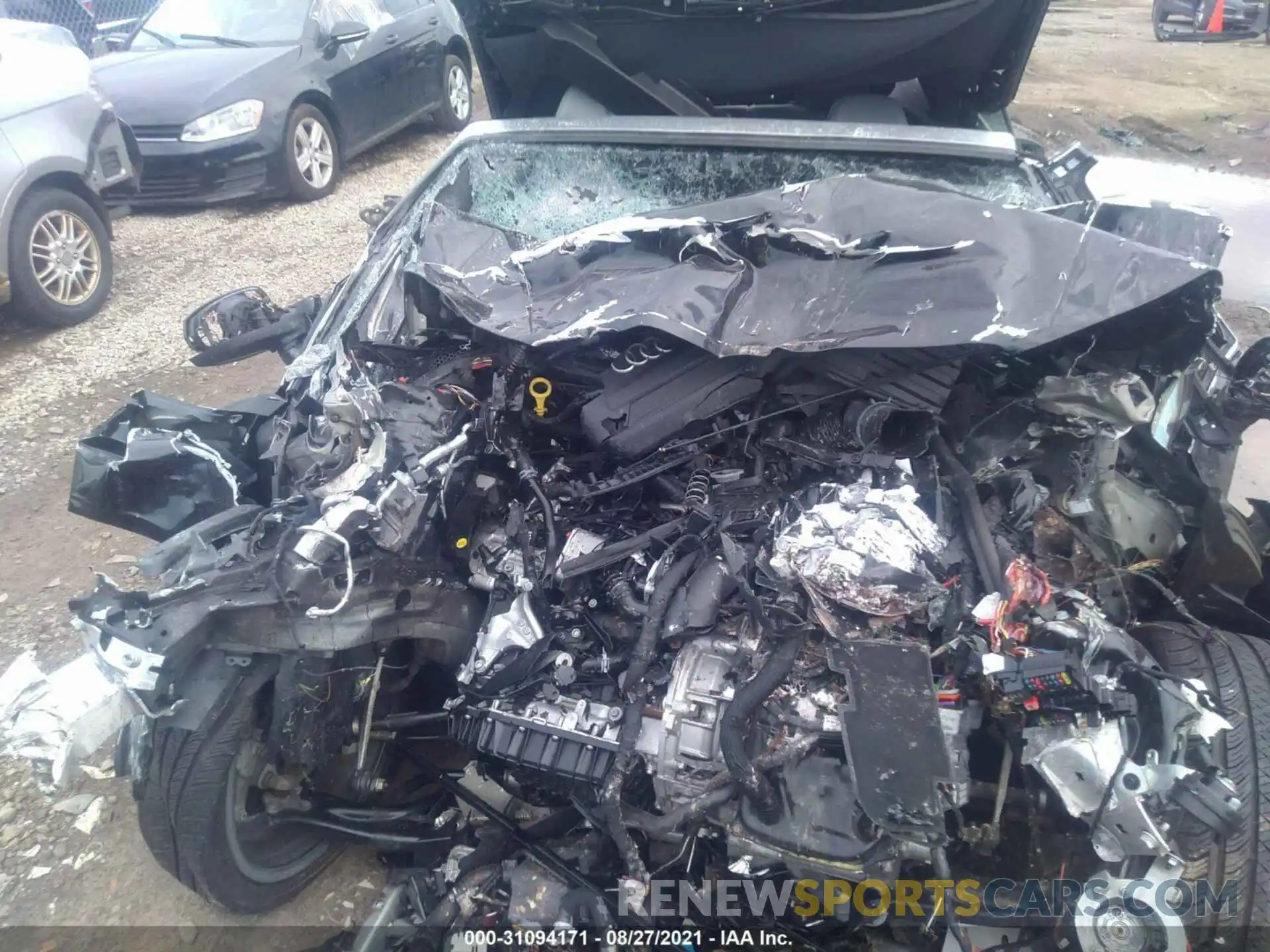 10 Photograph of a damaged car WAUYELFF1K1030507 AUDI A3 CABRIOLET 2019