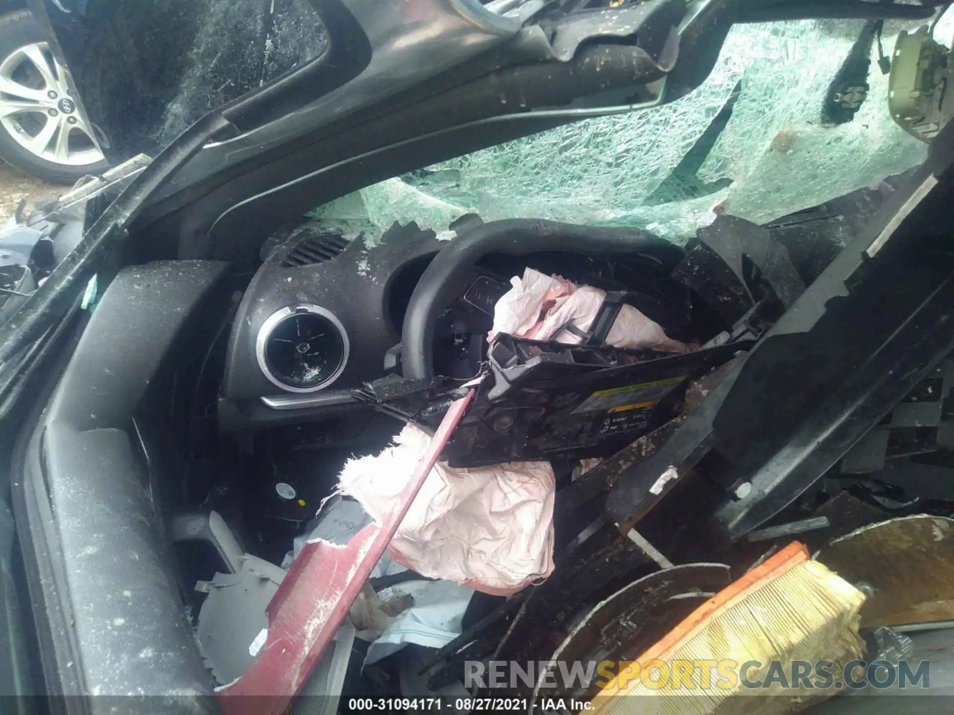 7 Photograph of a damaged car WAUYELFF1K1030507 AUDI A3 CABRIOLET 2019