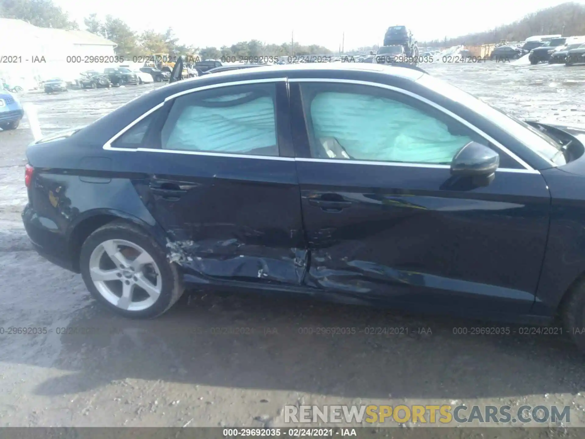 6 Photograph of a damaged car WAUAUGFF0K1010566 AUDI A3 SEDAN 2019