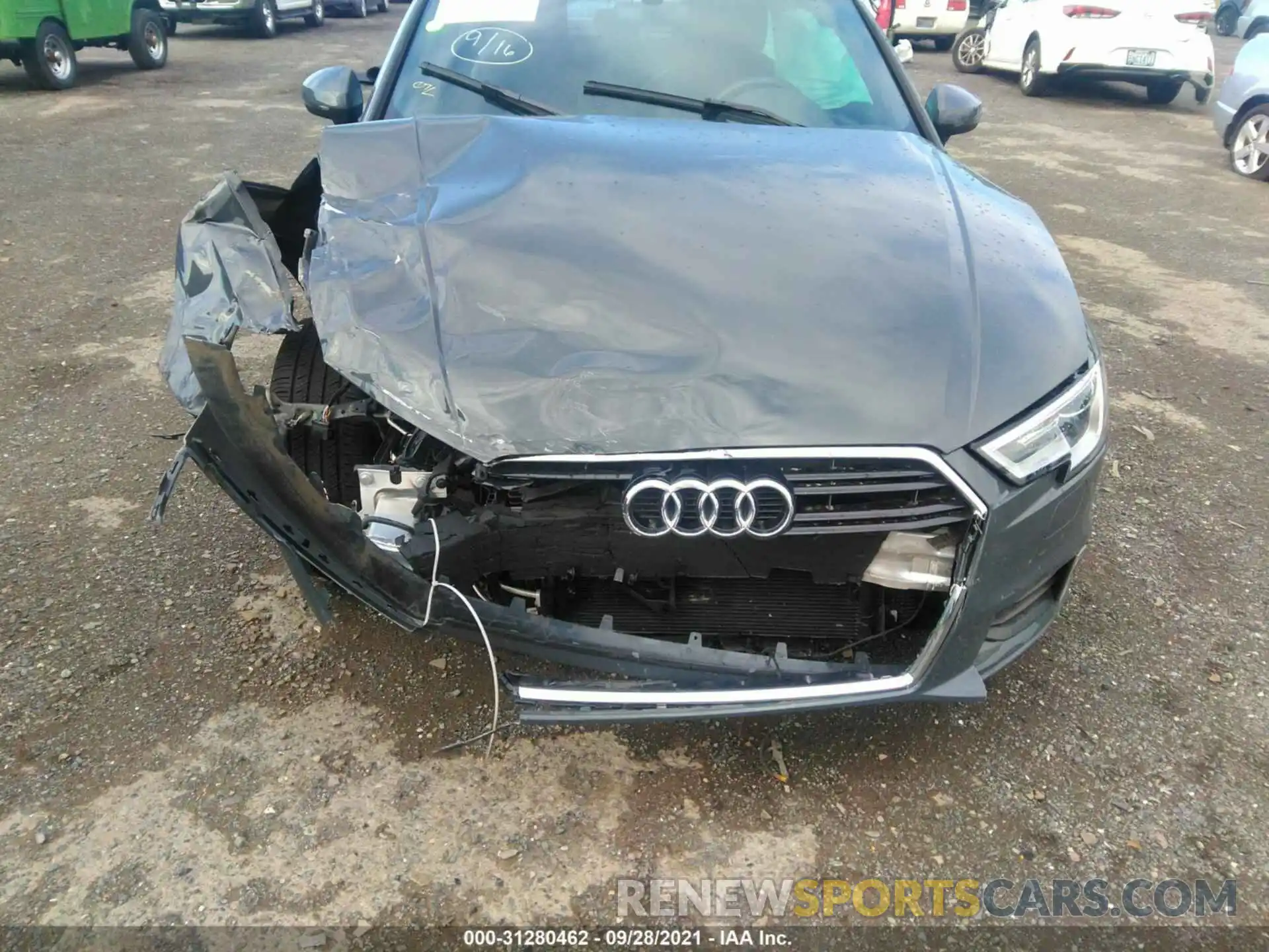 6 Photograph of a damaged car WAUAUGFF0K1025584 AUDI A3 SEDAN 2019