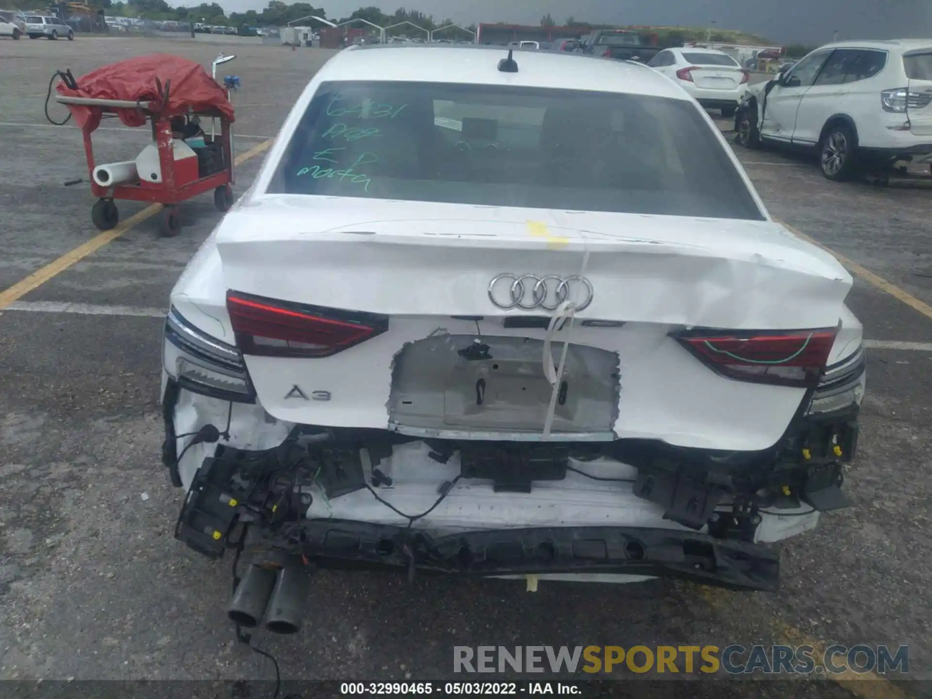 6 Photograph of a damaged car WAUAUGFF0KA075689 AUDI A3 SEDAN 2019