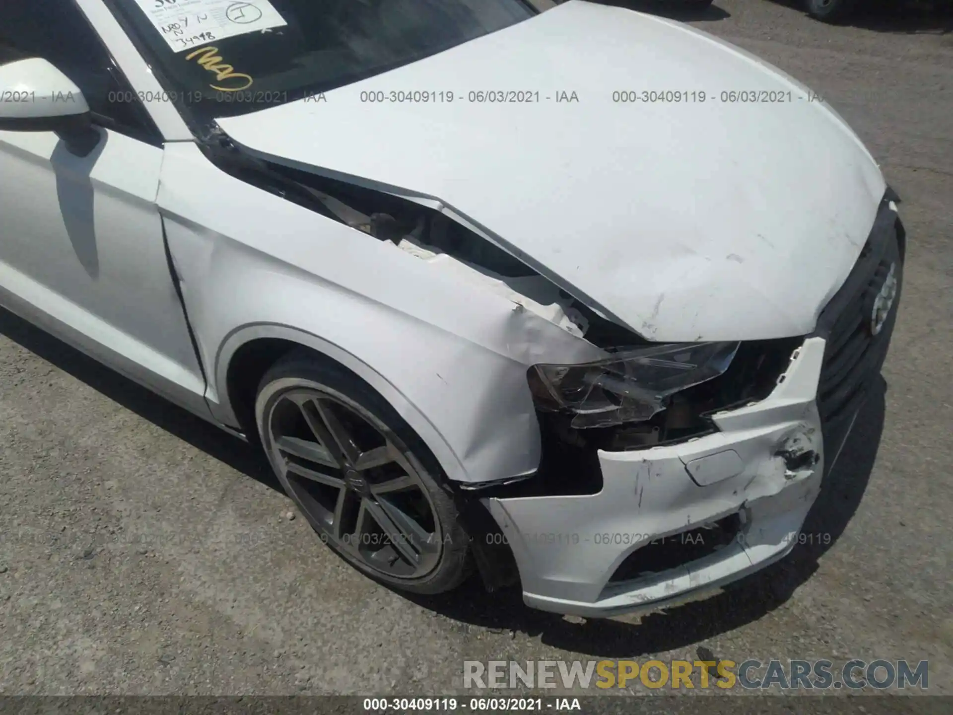 6 Photograph of a damaged car WAUAUGFF0KA105905 AUDI A3 SEDAN 2019