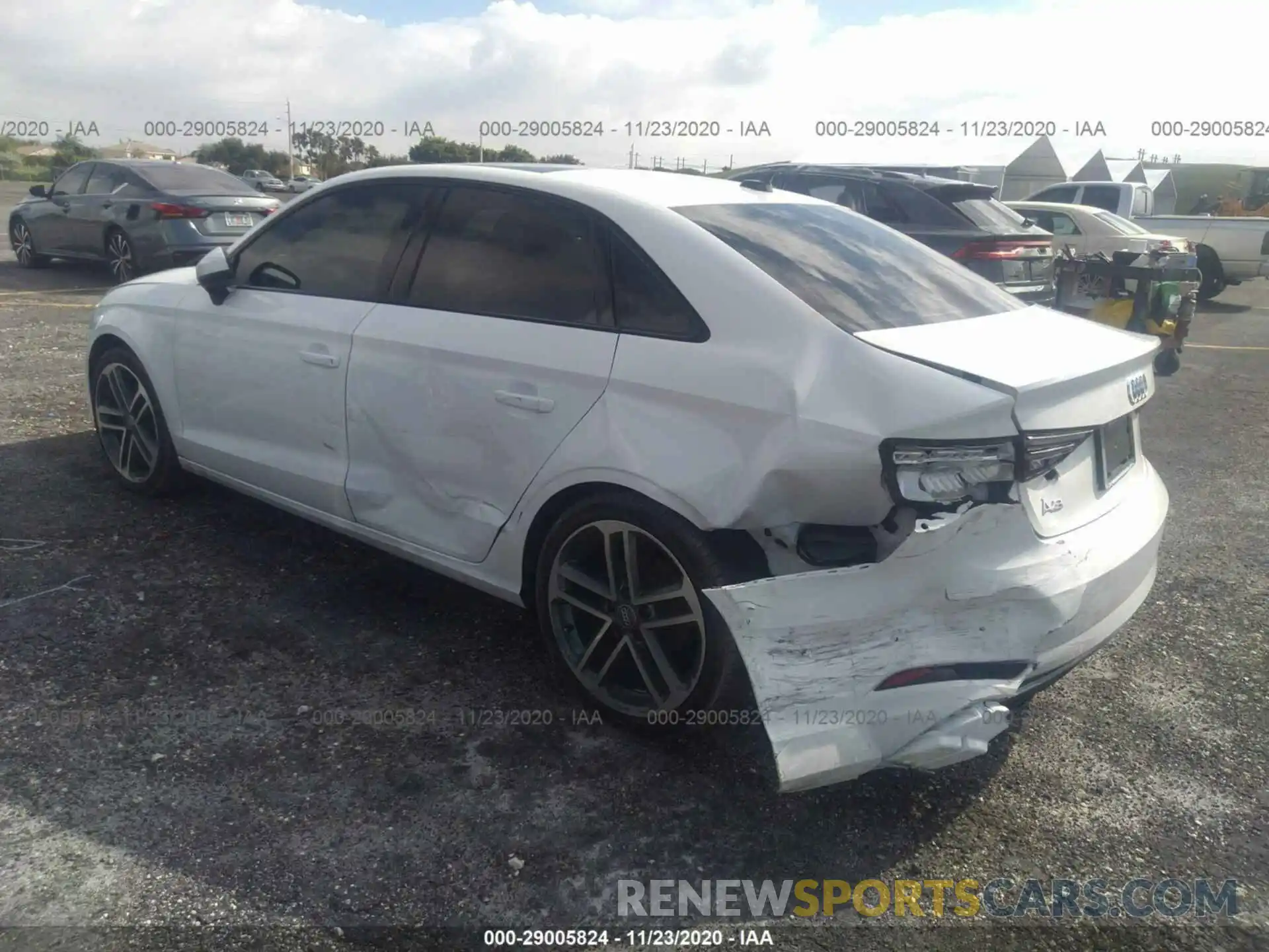 3 Photograph of a damaged car WAUAUGFF0KA110912 AUDI A3 SEDAN 2019