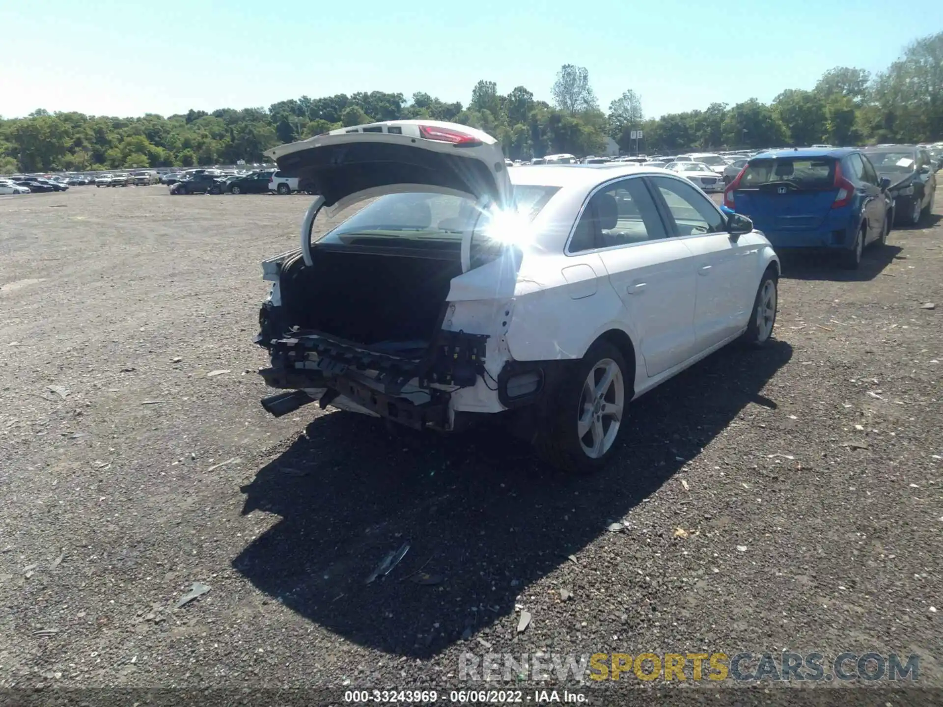 4 Photograph of a damaged car WAUAUGFF1K1009376 AUDI A3 SEDAN 2019