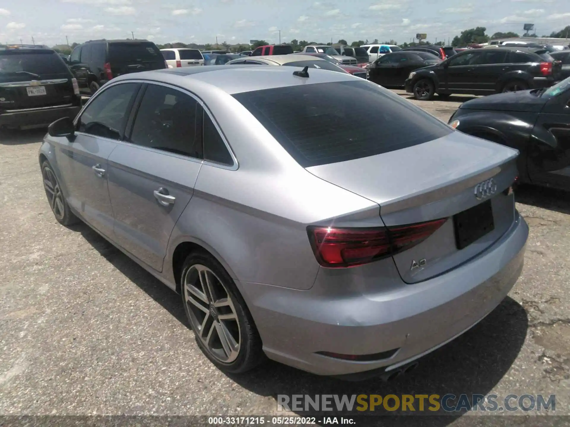 3 Photograph of a damaged car WAUAUGFF1K1013251 AUDI A3 SEDAN 2019