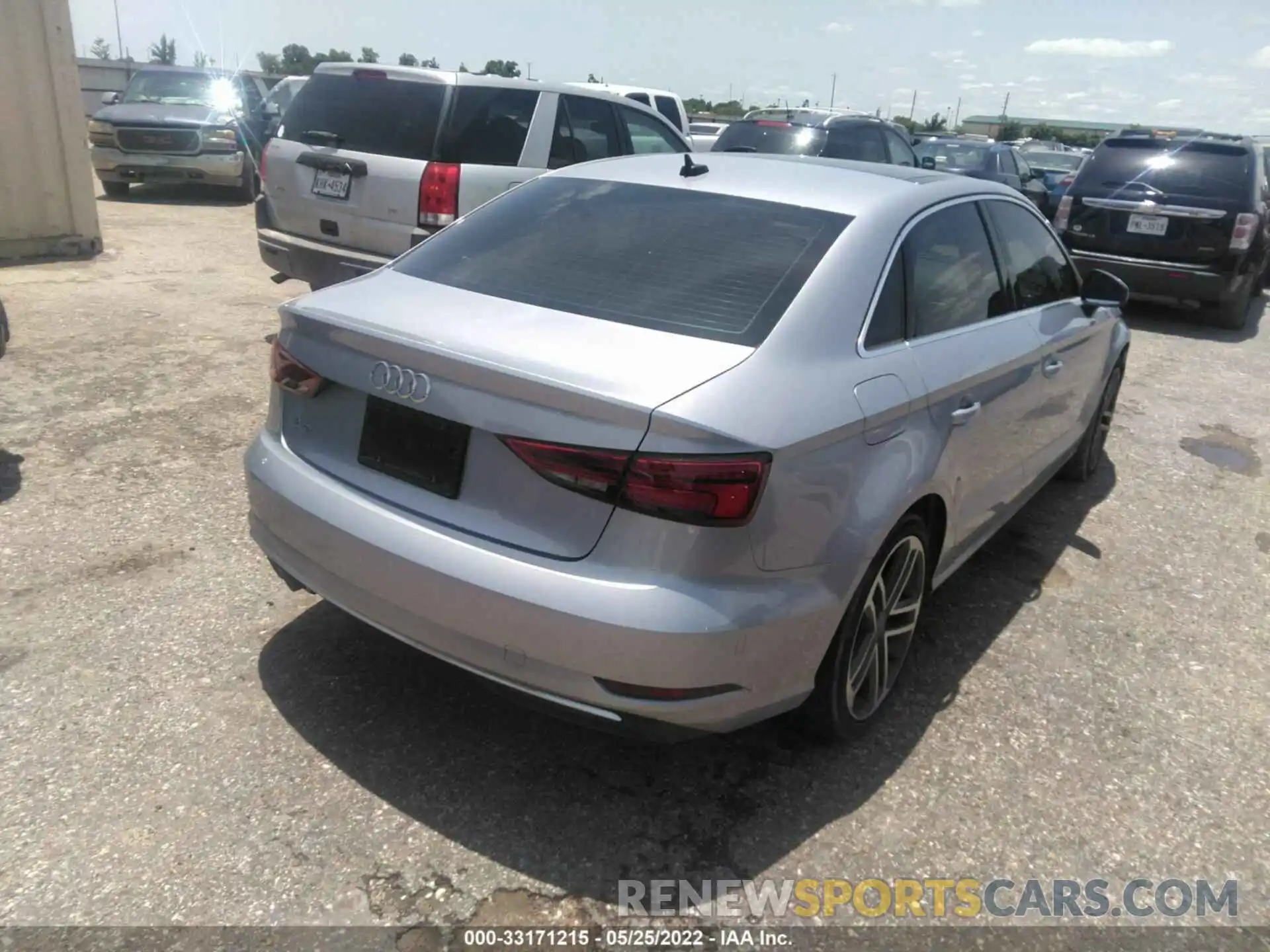 4 Photograph of a damaged car WAUAUGFF1K1013251 AUDI A3 SEDAN 2019