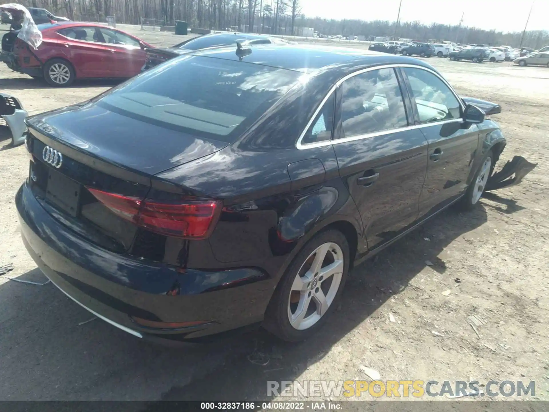 4 Photograph of a damaged car WAUAUGFF1K1022273 AUDI A3 SEDAN 2019