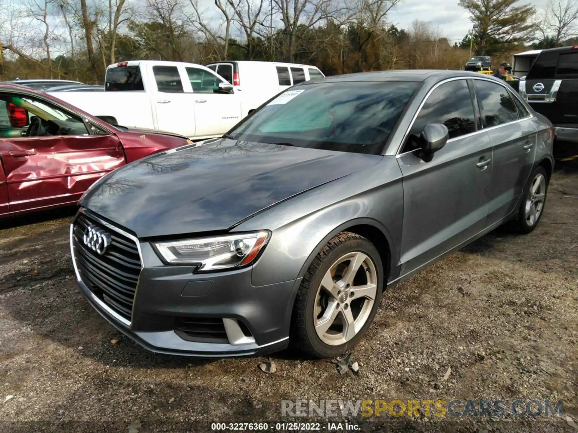 2 Photograph of a damaged car WAUAUGFF1K1024797 AUDI A3 SEDAN 2019