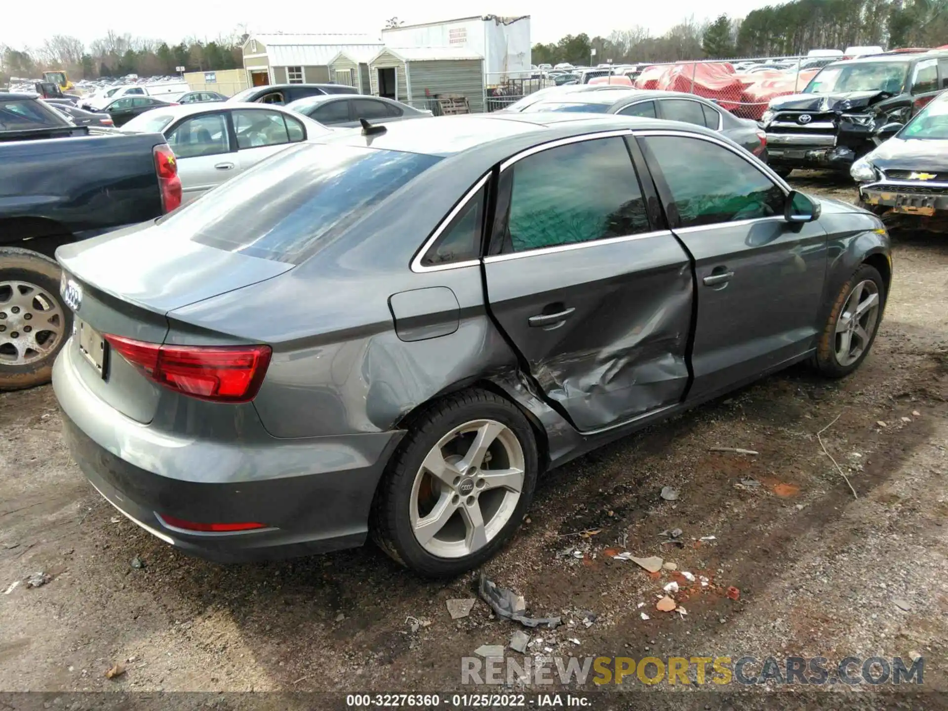 4 Photograph of a damaged car WAUAUGFF1K1024797 AUDI A3 SEDAN 2019