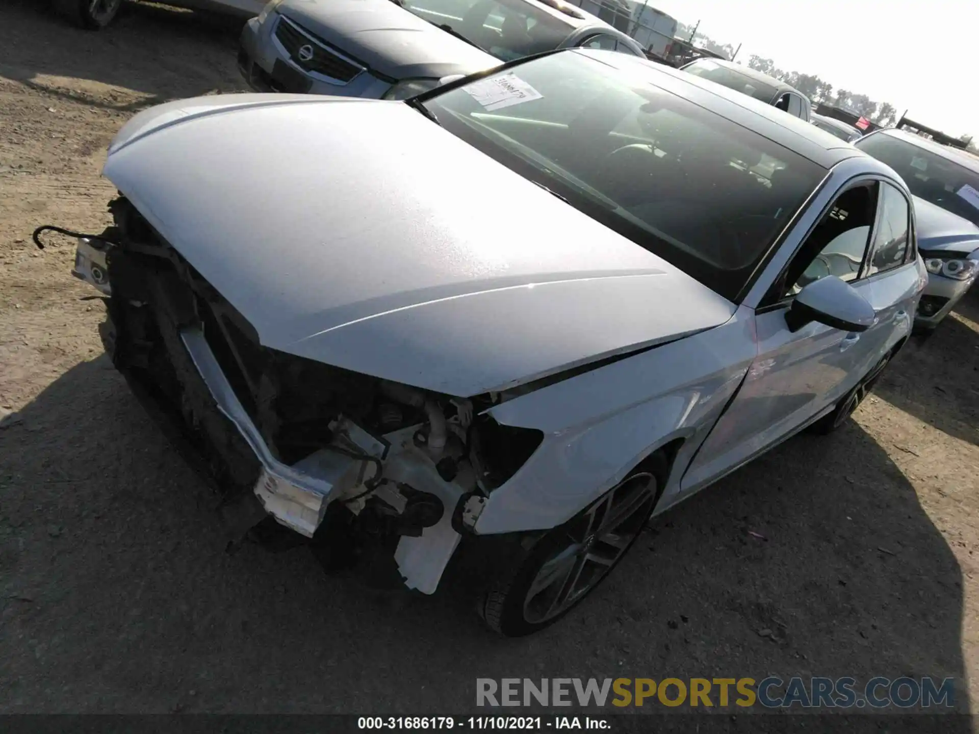 2 Photograph of a damaged car WAUAUGFF1KA082778 AUDI A3 SEDAN 2019