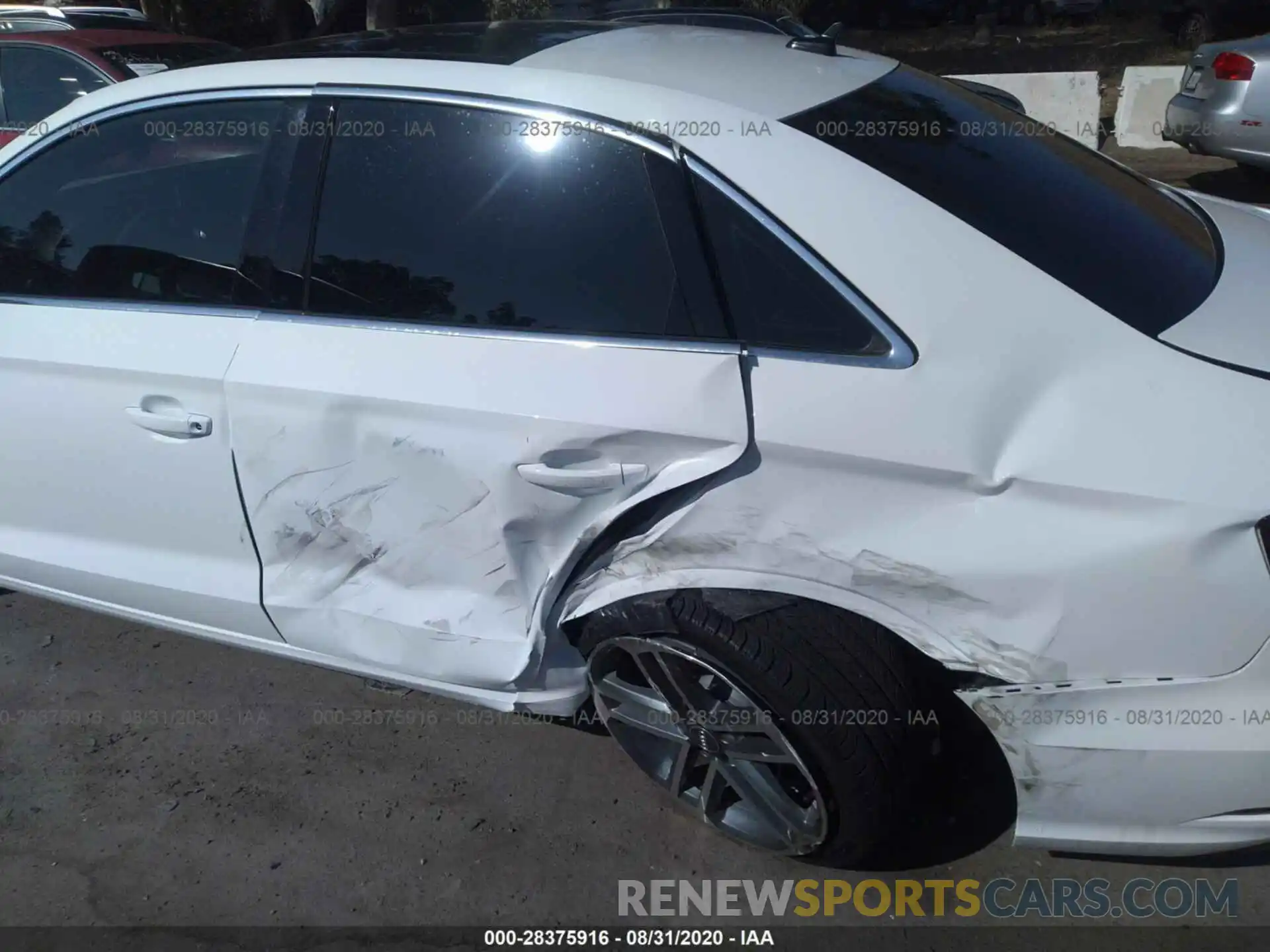 6 Photograph of a damaged car WAUAUGFF2K1013260 AUDI A3 SEDAN 2019