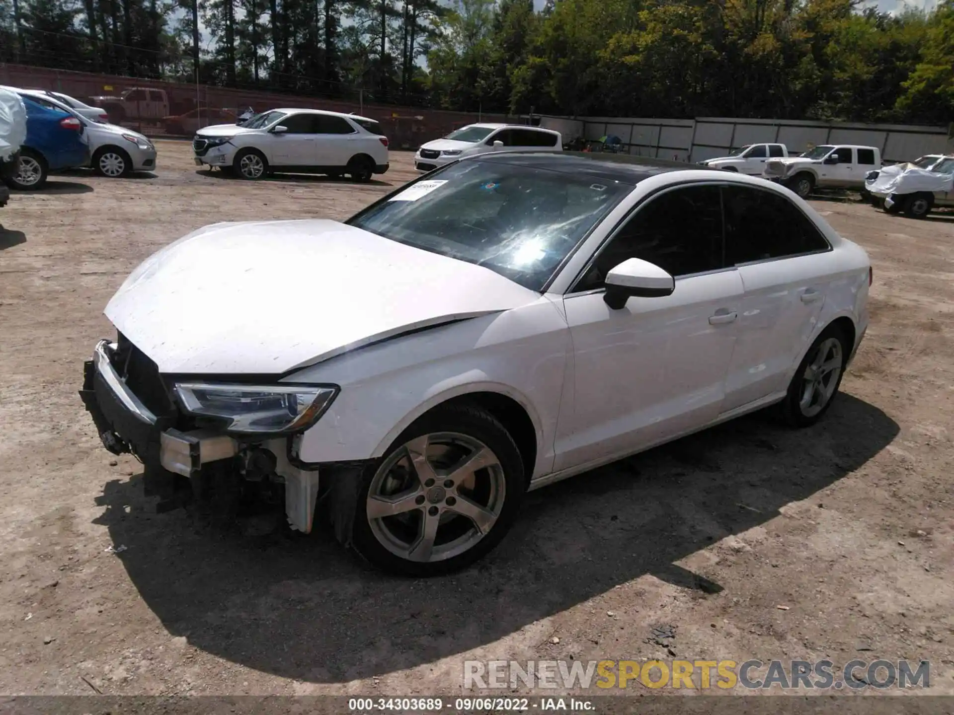 2 Photograph of a damaged car WAUAUGFF2KA088069 AUDI A3 SEDAN 2019