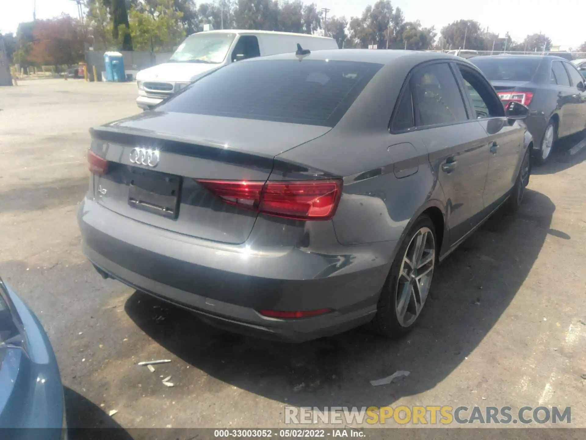 4 Photograph of a damaged car WAUAUGFF3KA090087 AUDI A3 SEDAN 2019