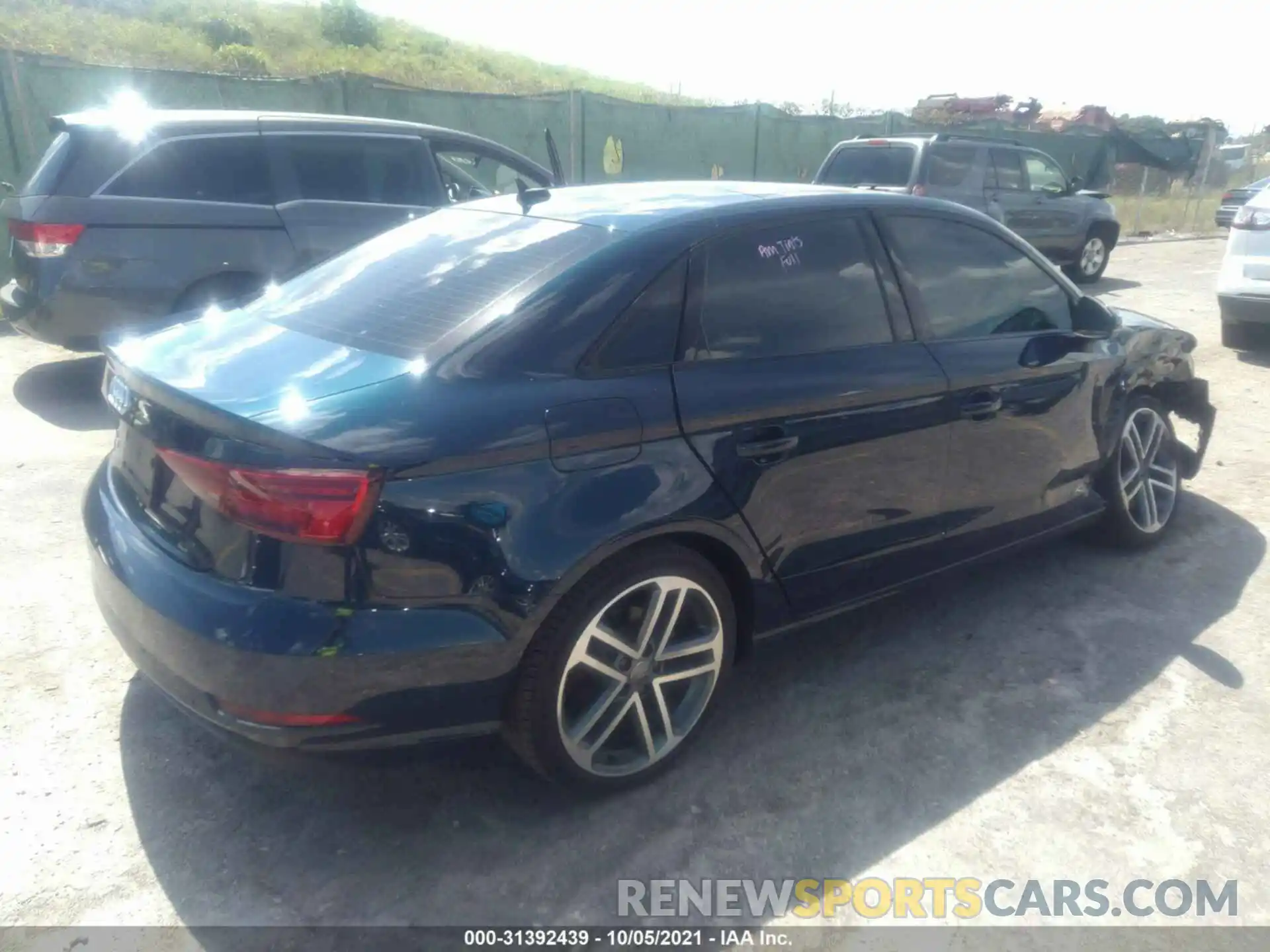 4 Photograph of a damaged car WAUAUGFF5KA081231 AUDI A3 SEDAN 2019