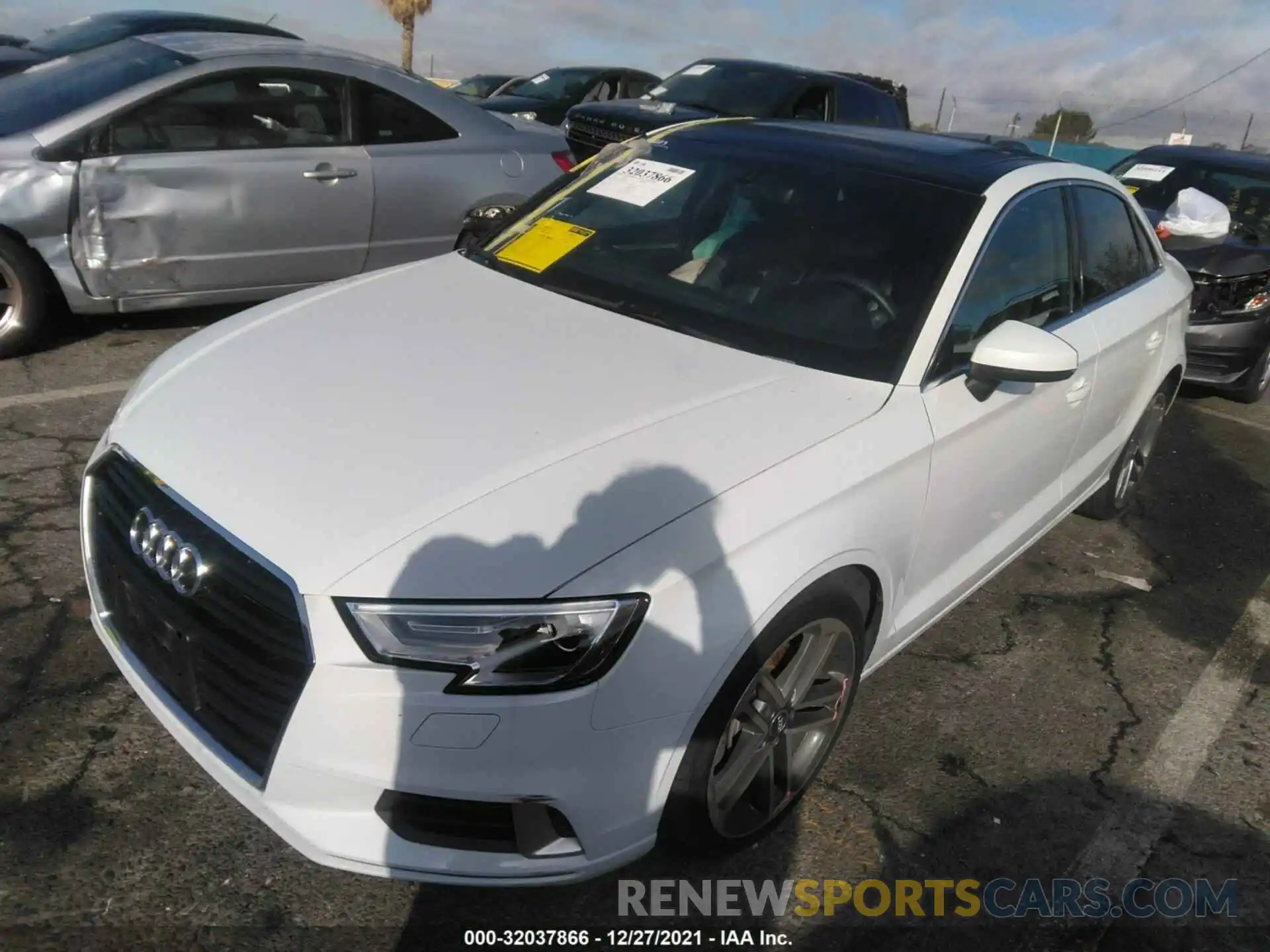 2 Photograph of a damaged car WAUAUGFF7K1010824 AUDI A3 SEDAN 2019