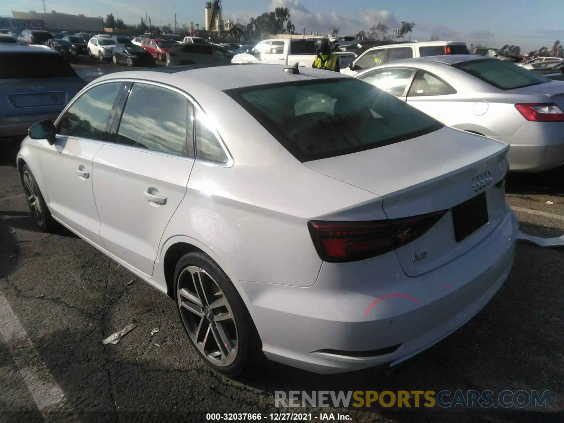 3 Photograph of a damaged car WAUAUGFF7K1010824 AUDI A3 SEDAN 2019