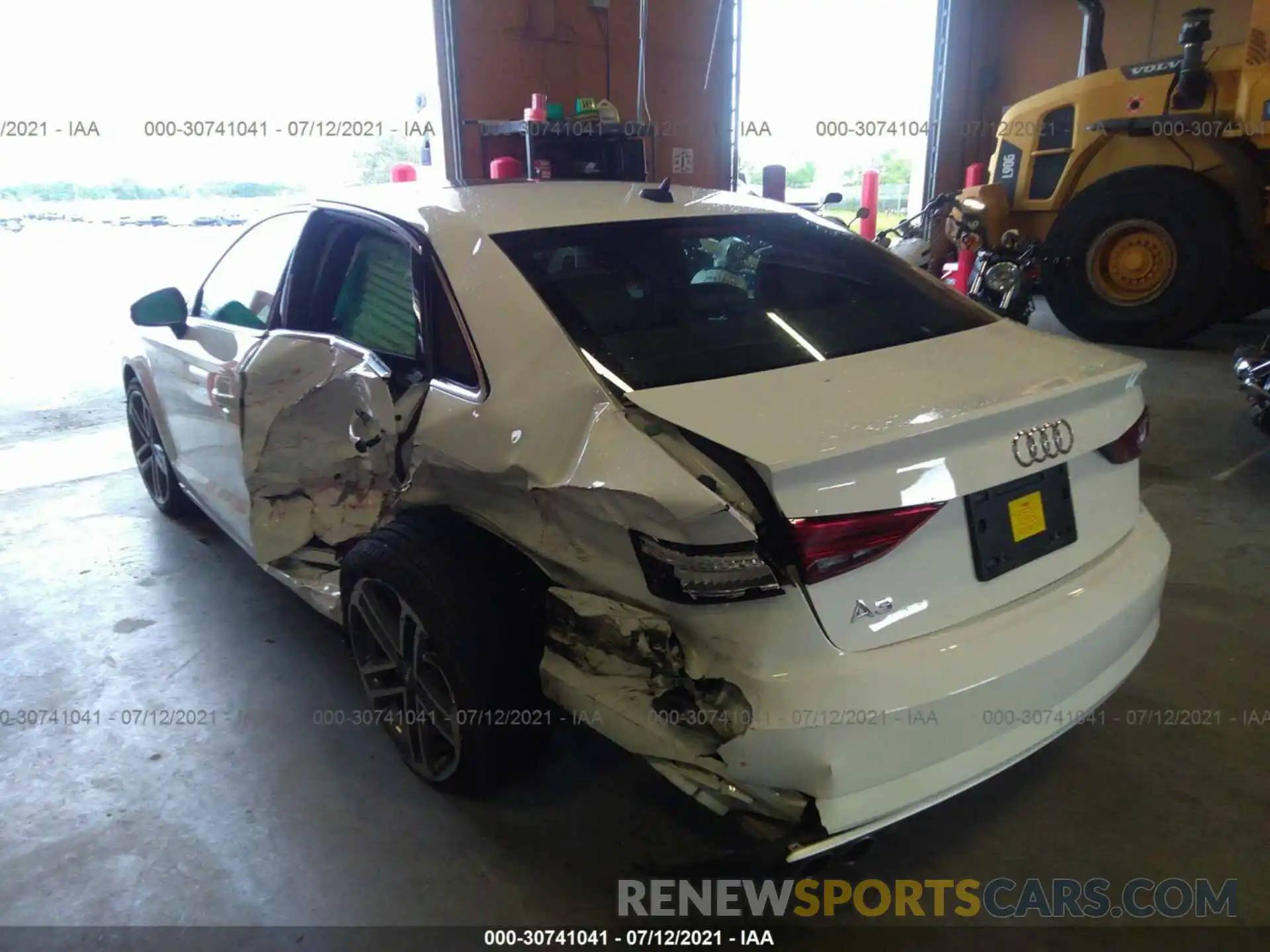 6 Photograph of a damaged car WAUAUGFF7K1011715 AUDI A3 SEDAN 2019