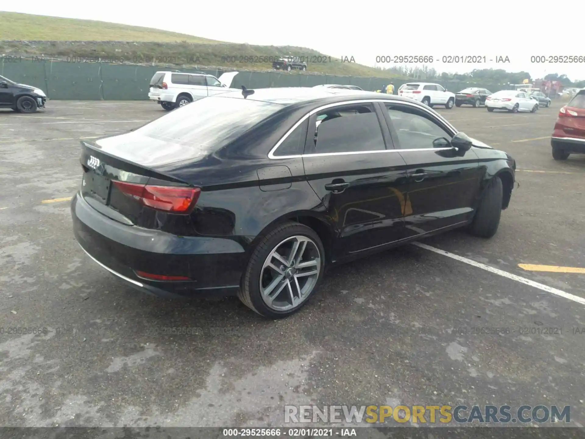 4 Photograph of a damaged car WAUAUGFF7K1015473 AUDI A3 SEDAN 2019