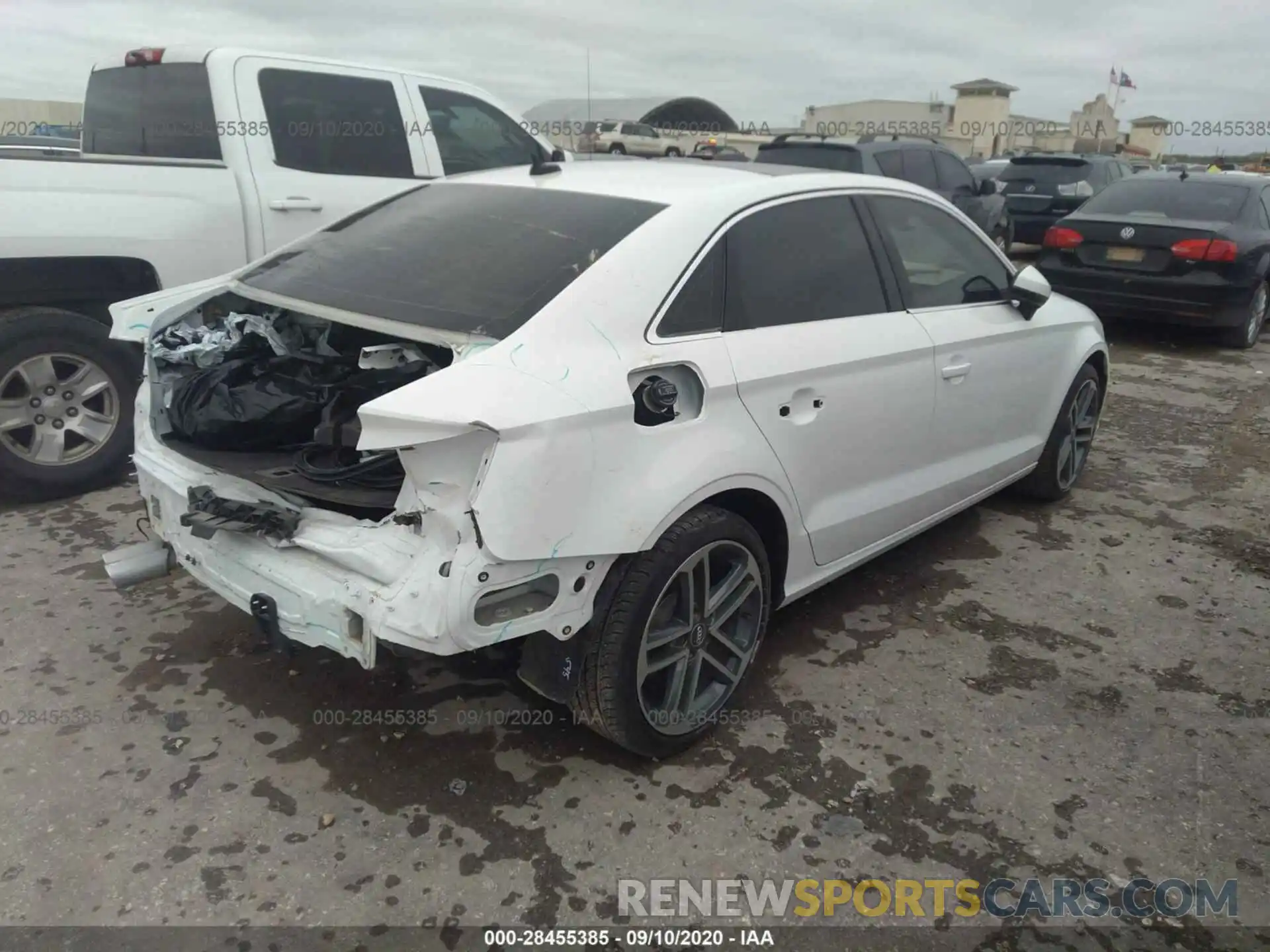 4 Photograph of a damaged car WAUAUGFF7KA074281 AUDI A3 SEDAN 2019