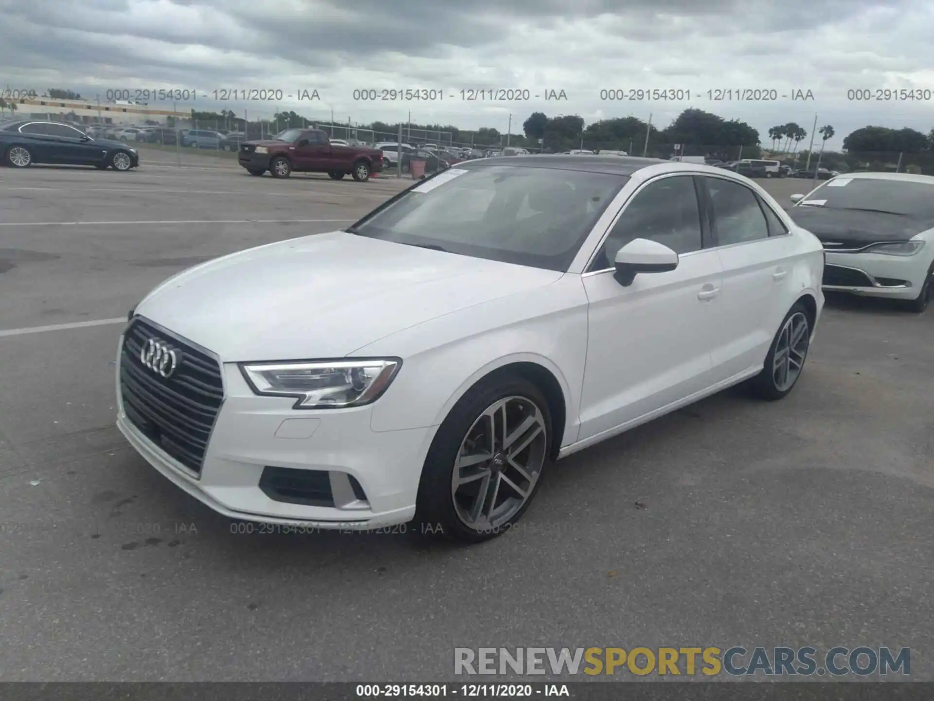 2 Photograph of a damaged car WAUAUGFF8K1009794 AUDI A3 SEDAN 2019