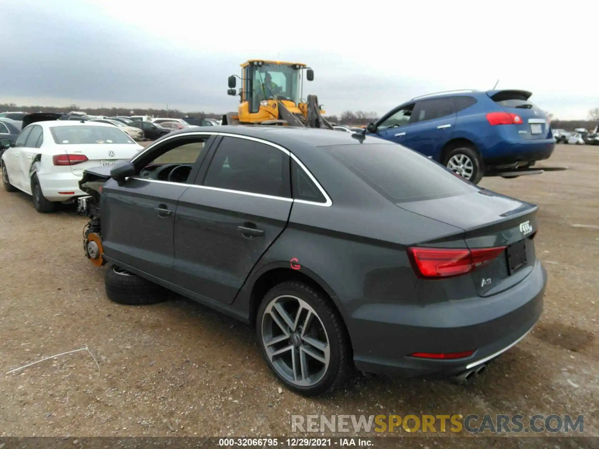 3 Photograph of a damaged car WAUAUGFF8K1011061 AUDI A3 SEDAN 2019