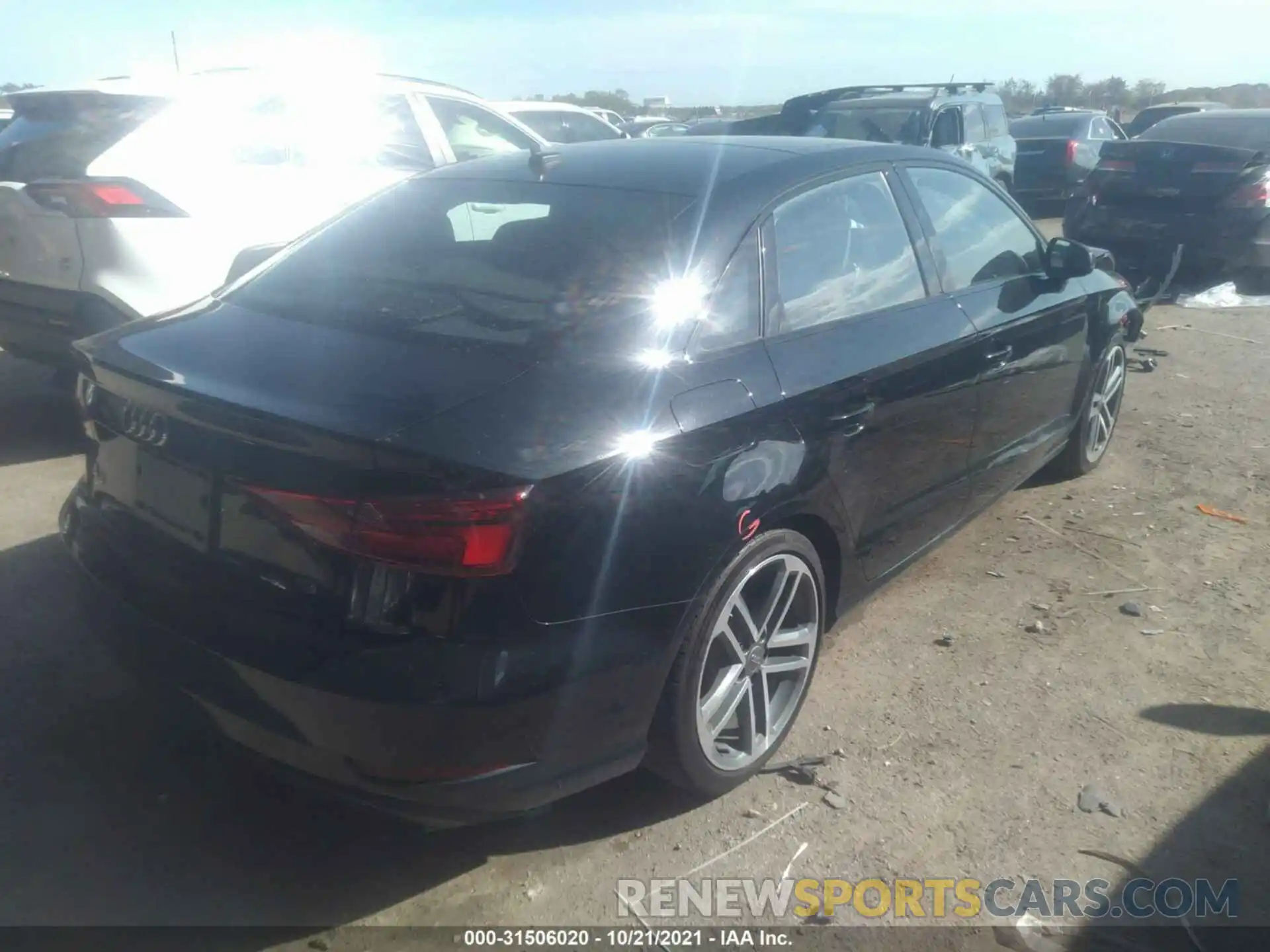 4 Photograph of a damaged car WAUAUGFF8KA112696 AUDI A3 SEDAN 2019