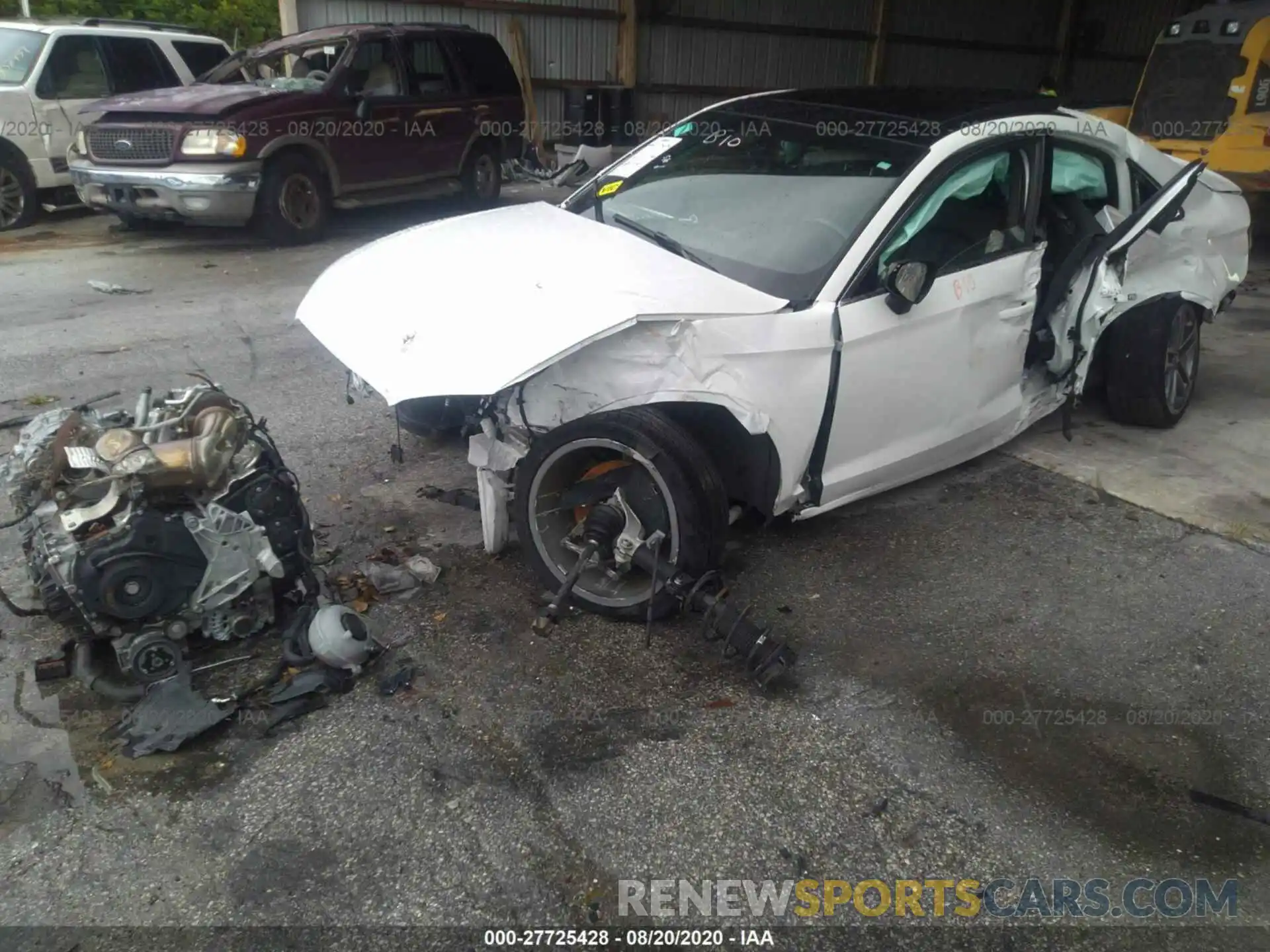 6 Photograph of a damaged car WAUAUGFF9K1011702 AUDI A3 SEDAN 2019