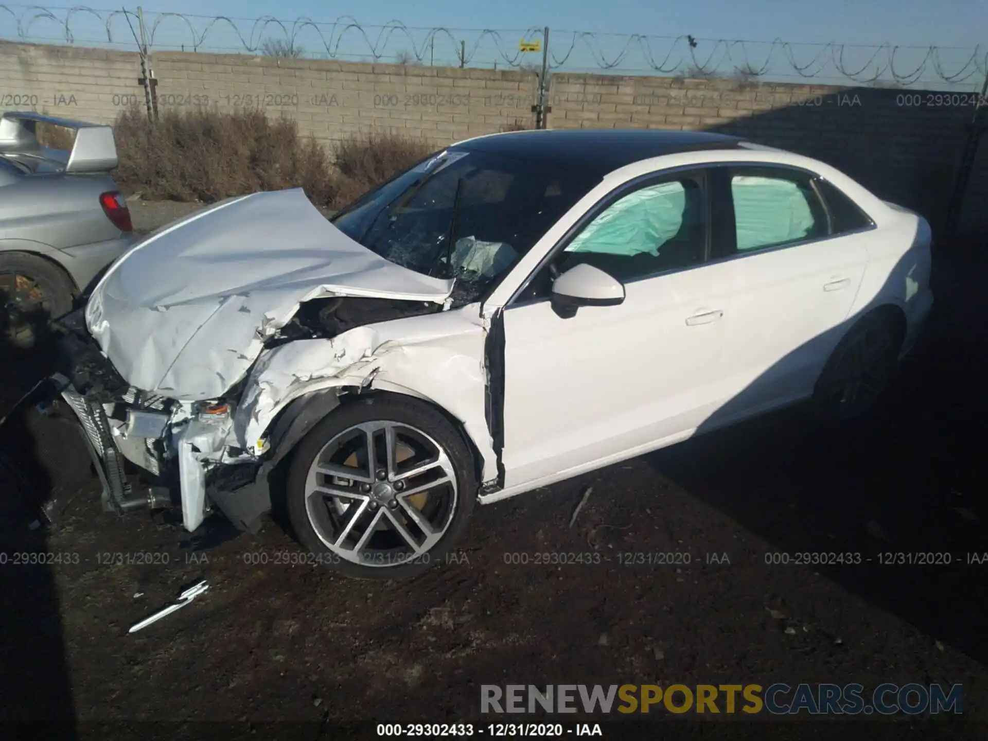 2 Photograph of a damaged car WAUAUGFF9K1021453 AUDI A3 SEDAN 2019