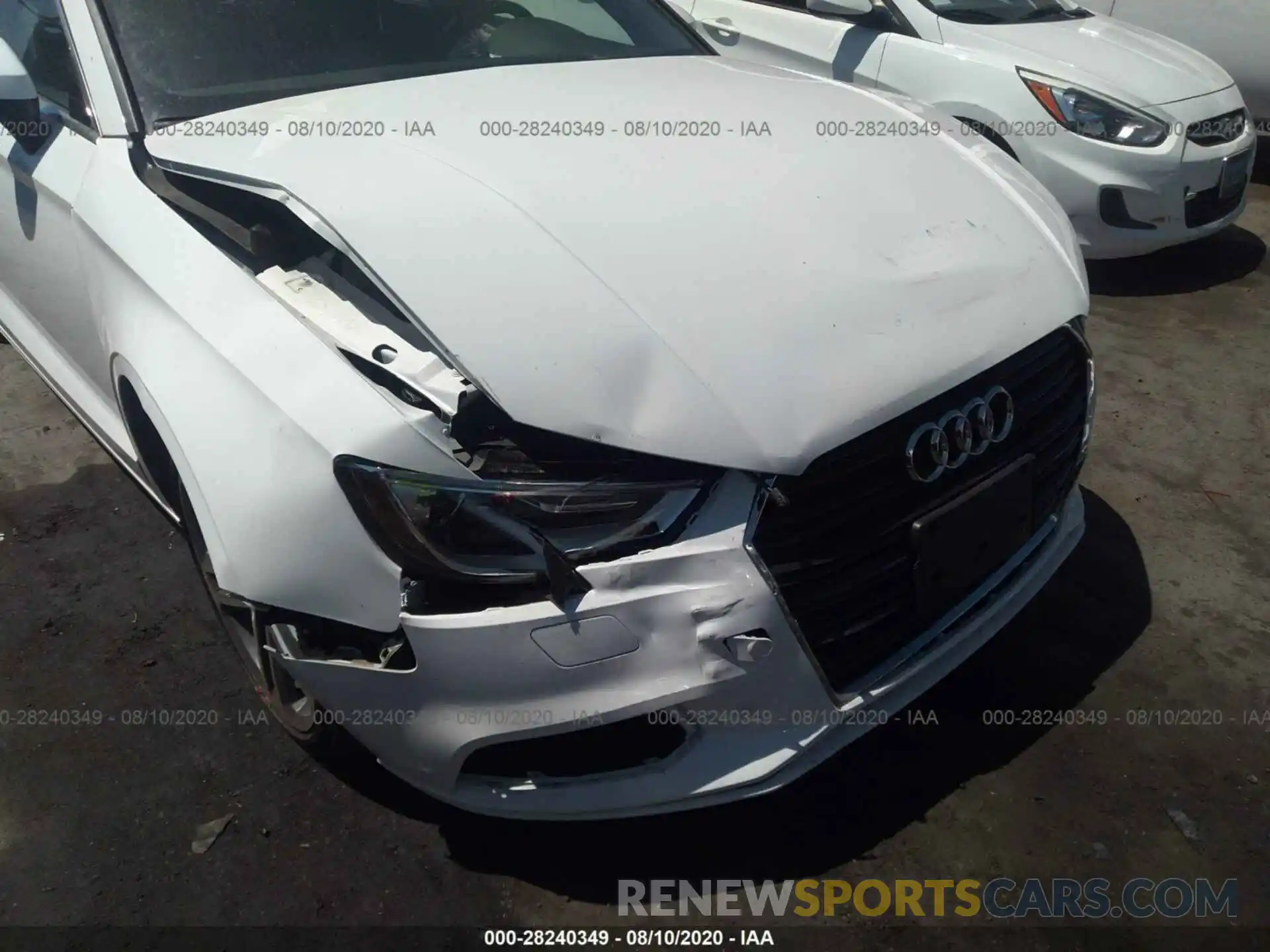 6 Photograph of a damaged car WAUAUGFF9KA067591 AUDI A3 SEDAN 2019