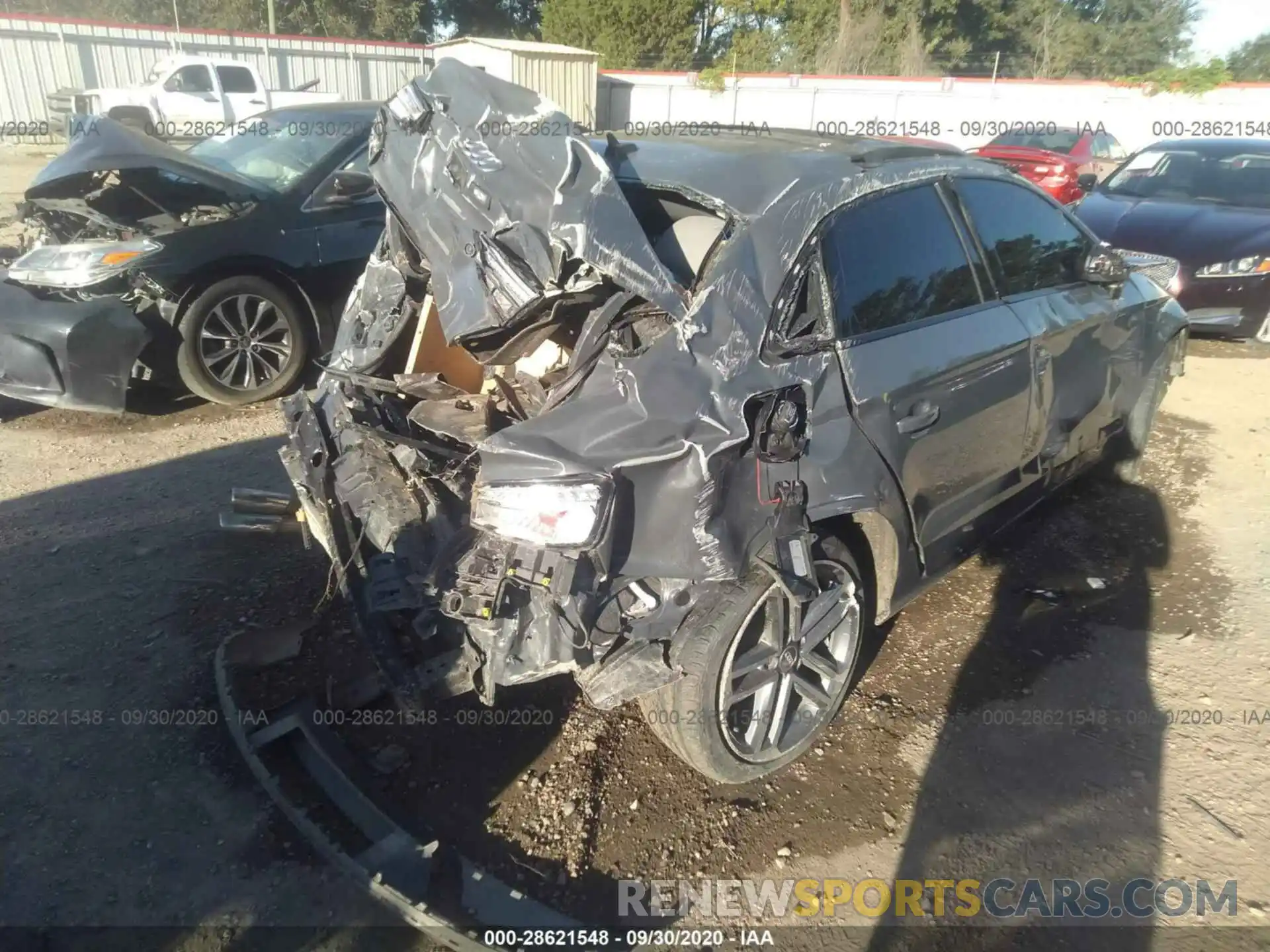 4 Photograph of a damaged car WAUAUGFF9KA084617 AUDI A3 SEDAN 2019