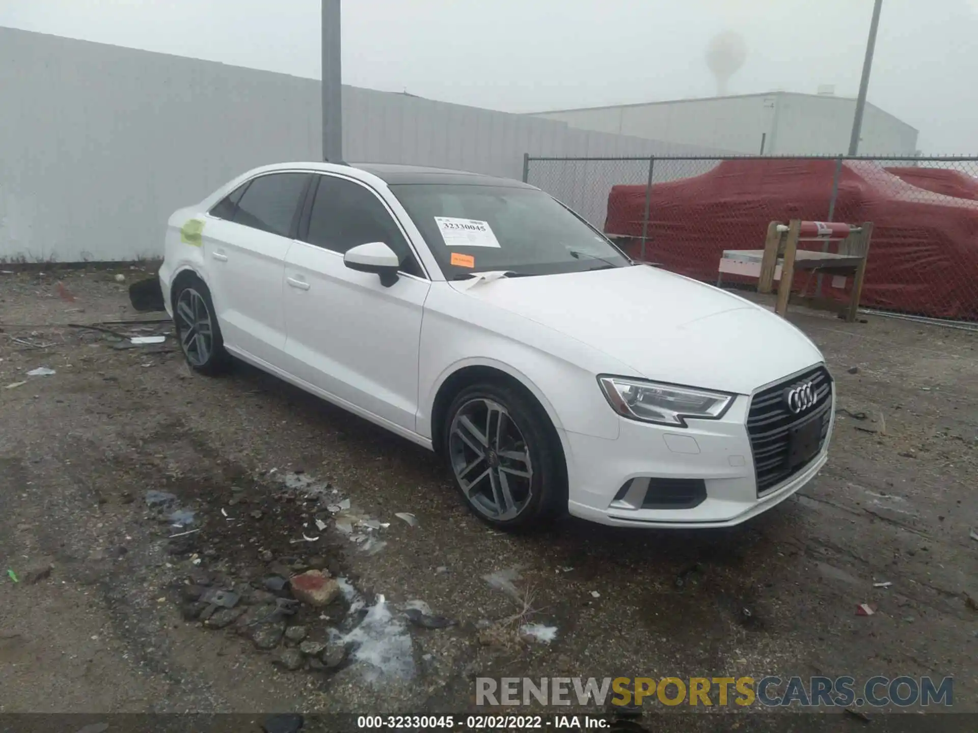 1 Photograph of a damaged car WAUAUGFF9KA088179 AUDI A3 SEDAN 2019