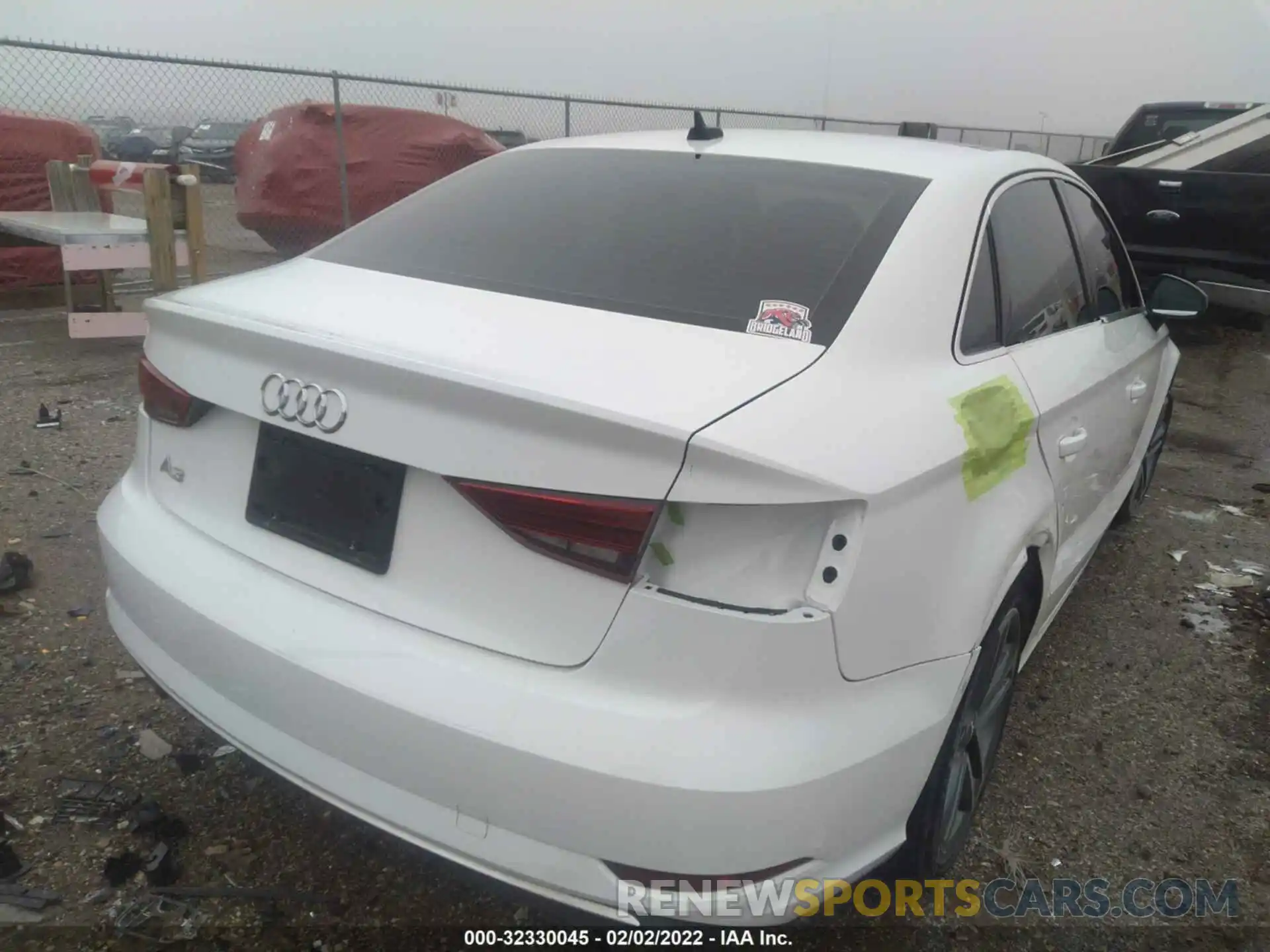 6 Photograph of a damaged car WAUAUGFF9KA088179 AUDI A3 SEDAN 2019