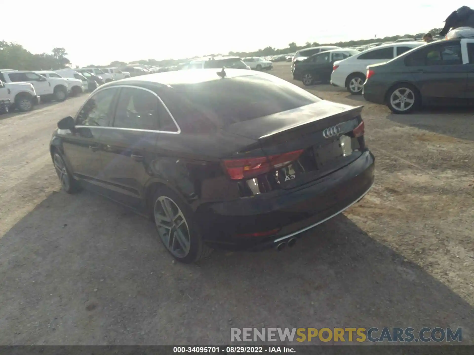 3 Photograph of a damaged car WAUAUGFFXK1027276 AUDI A3 SEDAN 2019