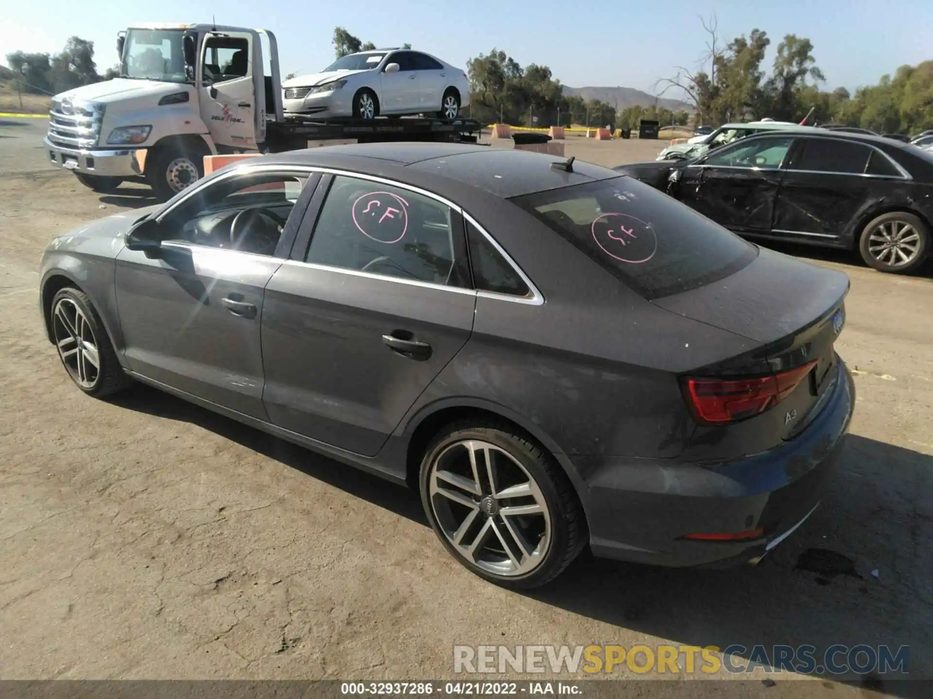 3 Photograph of a damaged car WAUAUGFFXKA084786 AUDI A3 SEDAN 2019